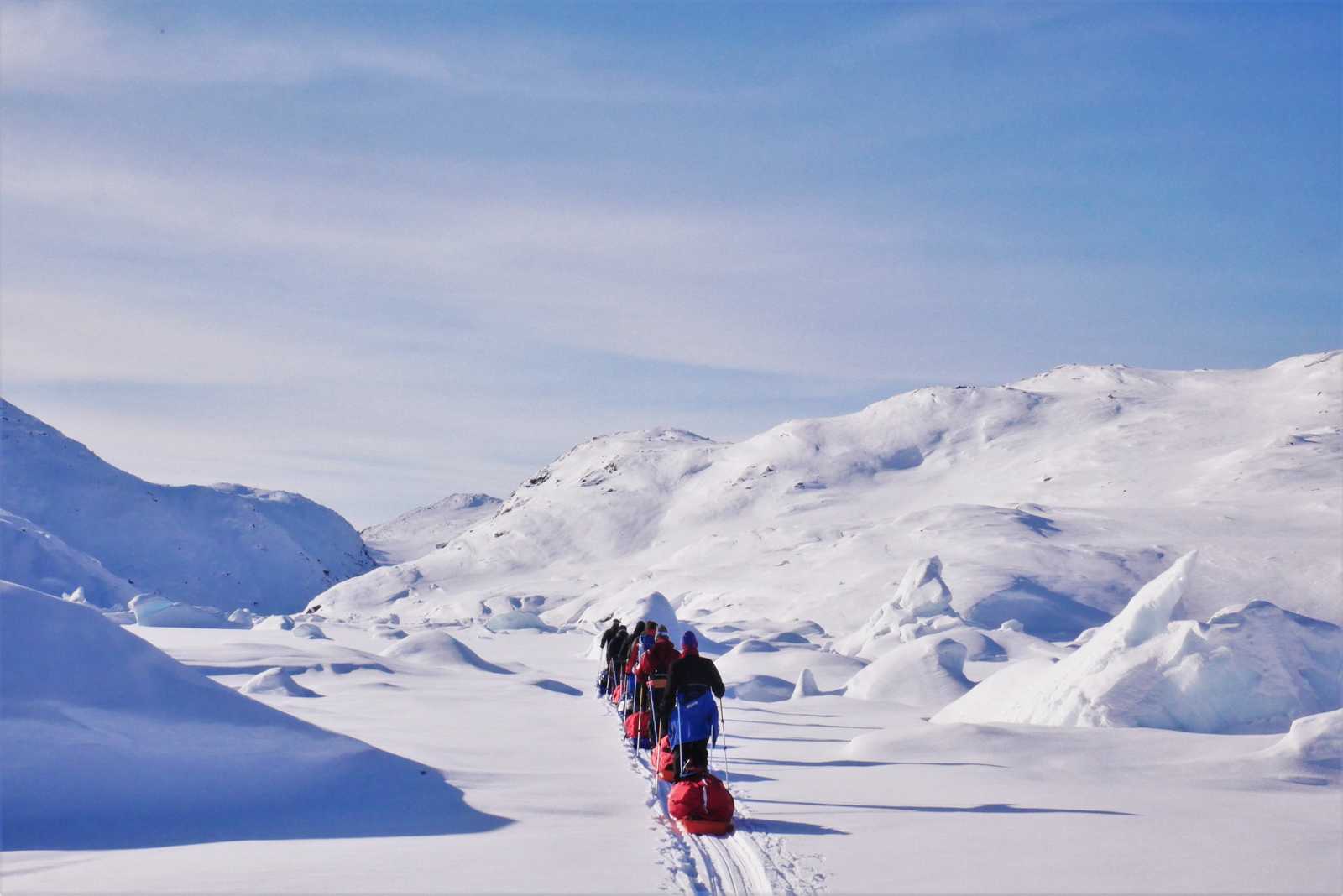 Journée dans les montagnes du Groenland © Legain Clément
