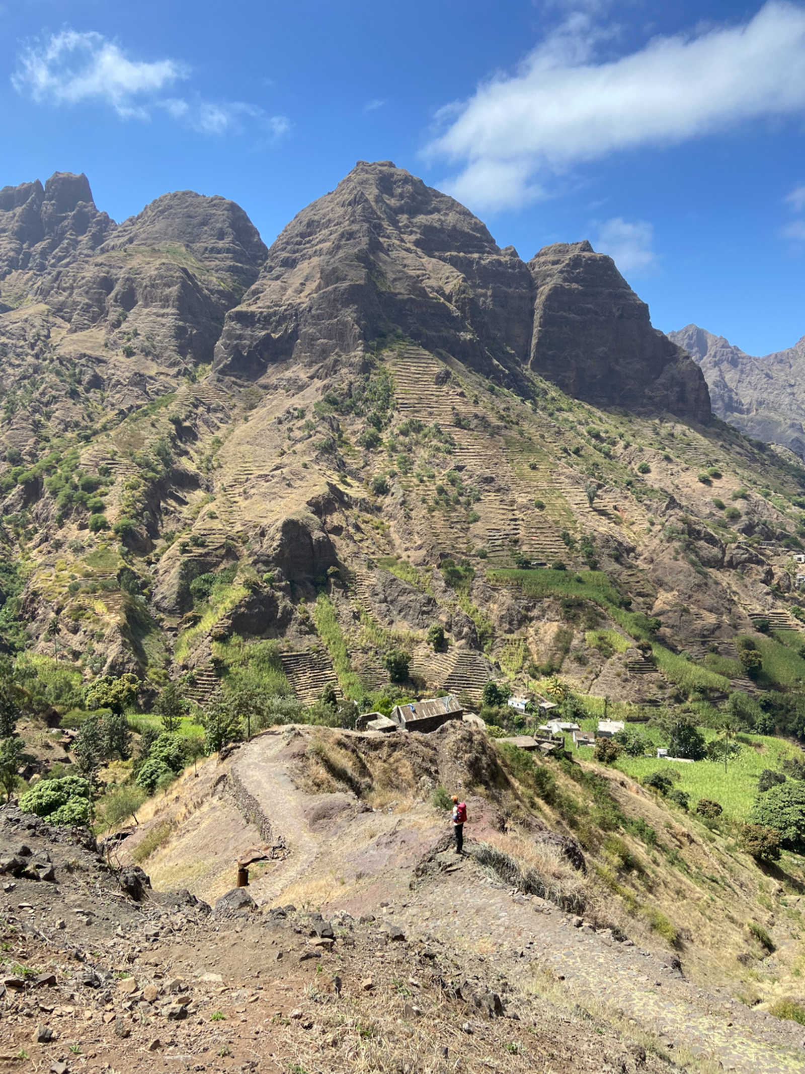 vue depuis la randonnée de Santo Antao au Cap Vert © Geny Alice