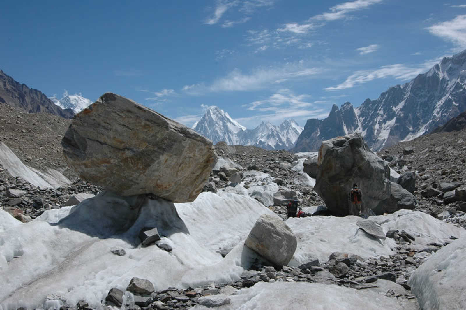 Vue sur le glacier du Baltoro © Kndp