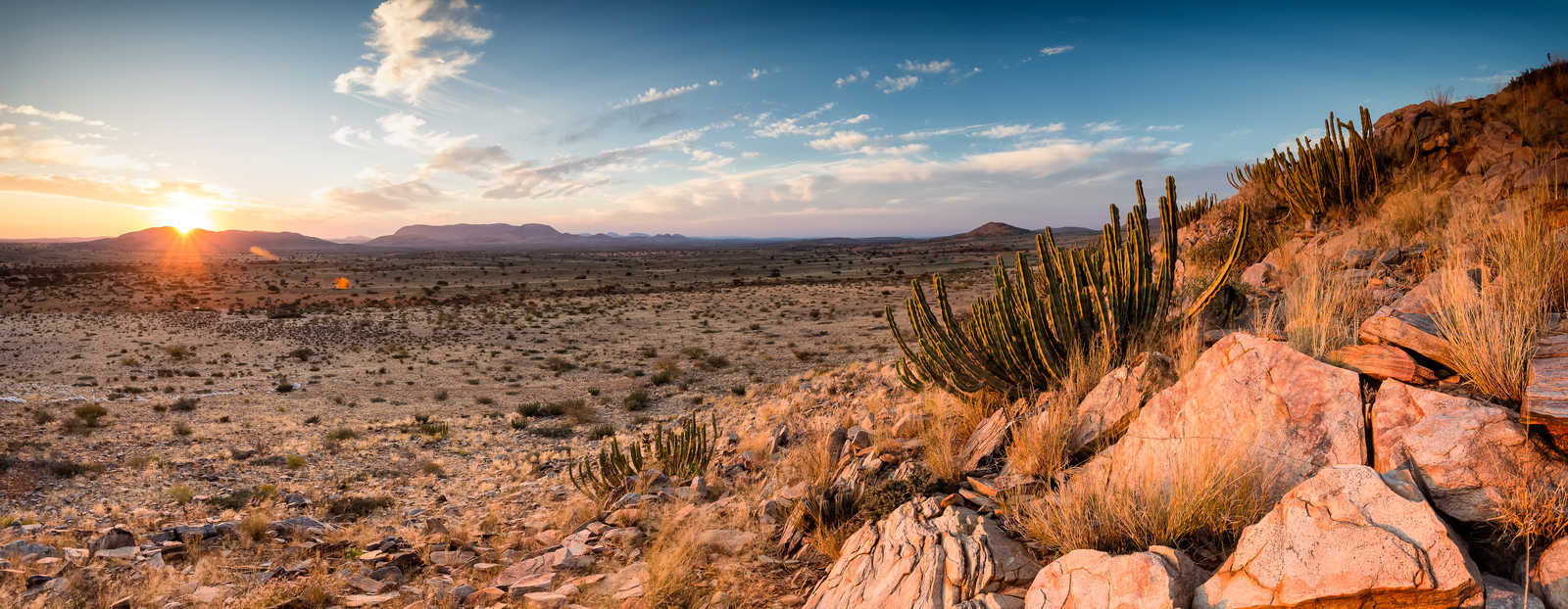 Vue sur le Kalahari © Dewald
