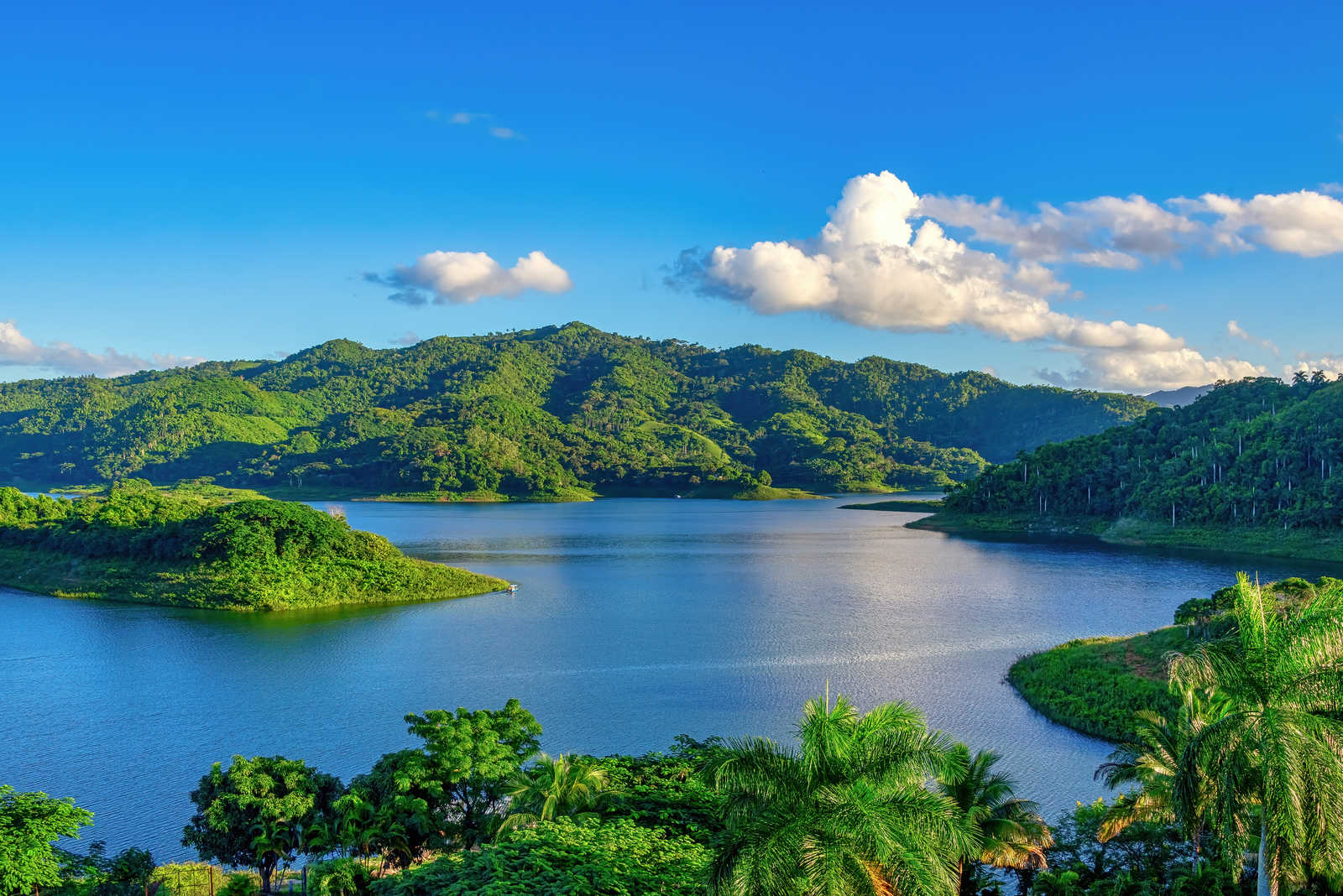 Vue sur le lac Hanabanilla © Toimages