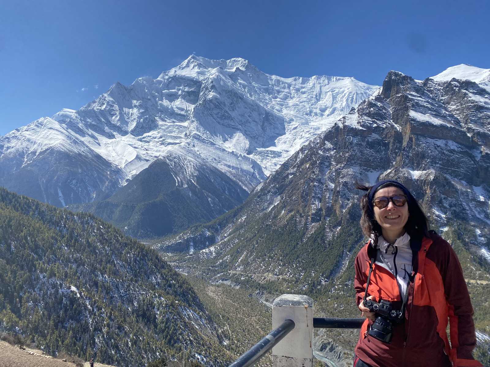 Vue sur les Anapurnas © Le Borgne Dora