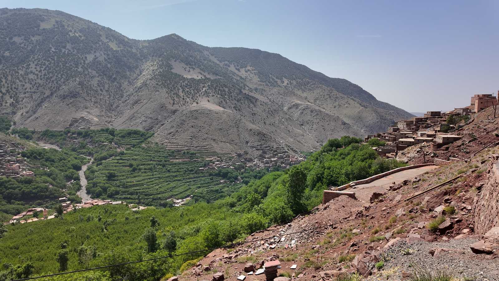 Vue sur Tizi N'Techt au Maroc © Levasseur Emma