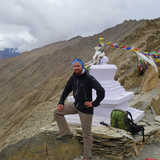 Photo de Jérémie dans l'Himalaya indien - © Jérémie Louet Photo de Jérémie dans l'Himalaya indien