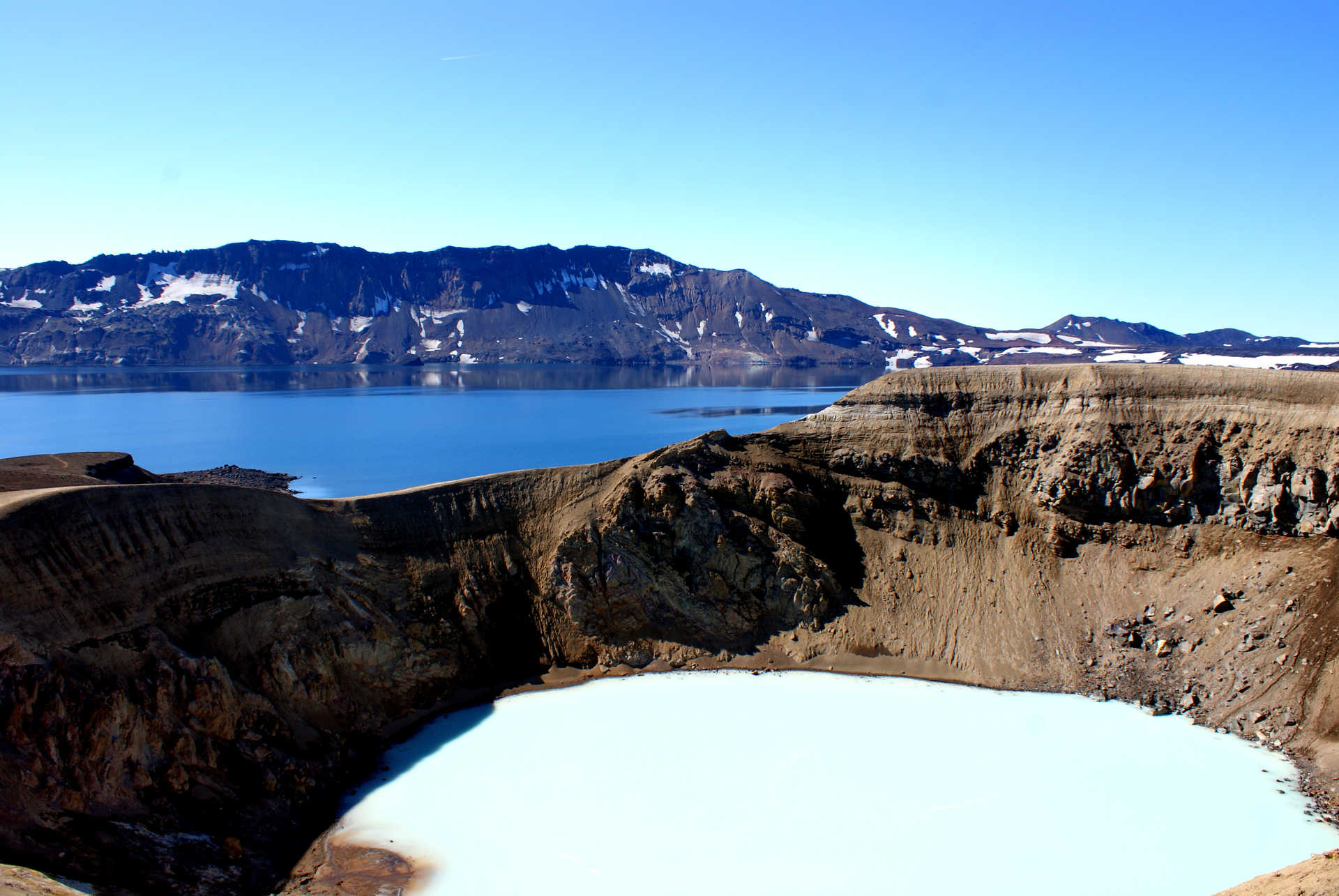 Askja, cratère d'Islande