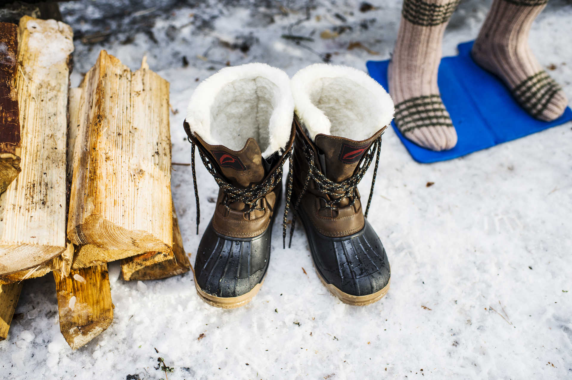 Bottes de neige hiver - Visit Finland