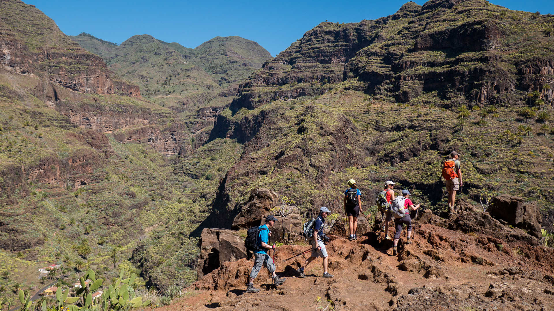 Voyage à pied : Trek itinérant à la Gomera