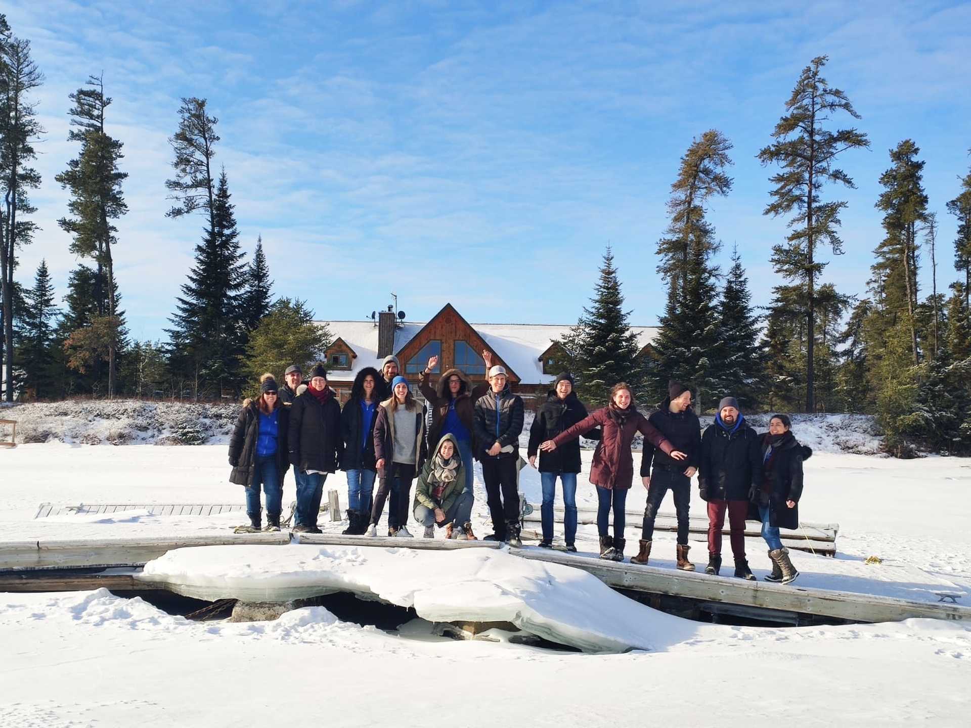 Equipe locale Altaï Canada et camp Taureau