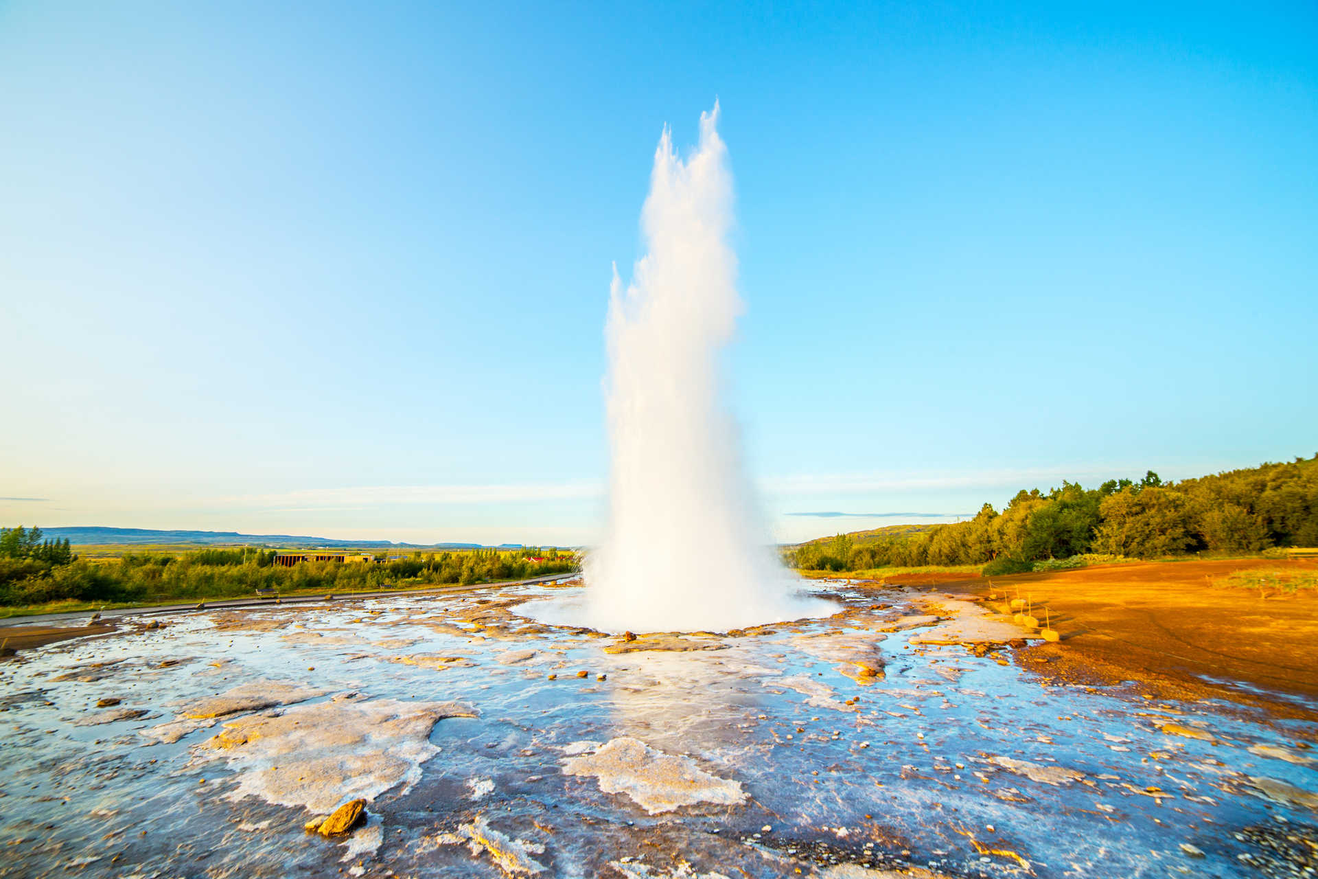 Geyser Strokkur en Islande