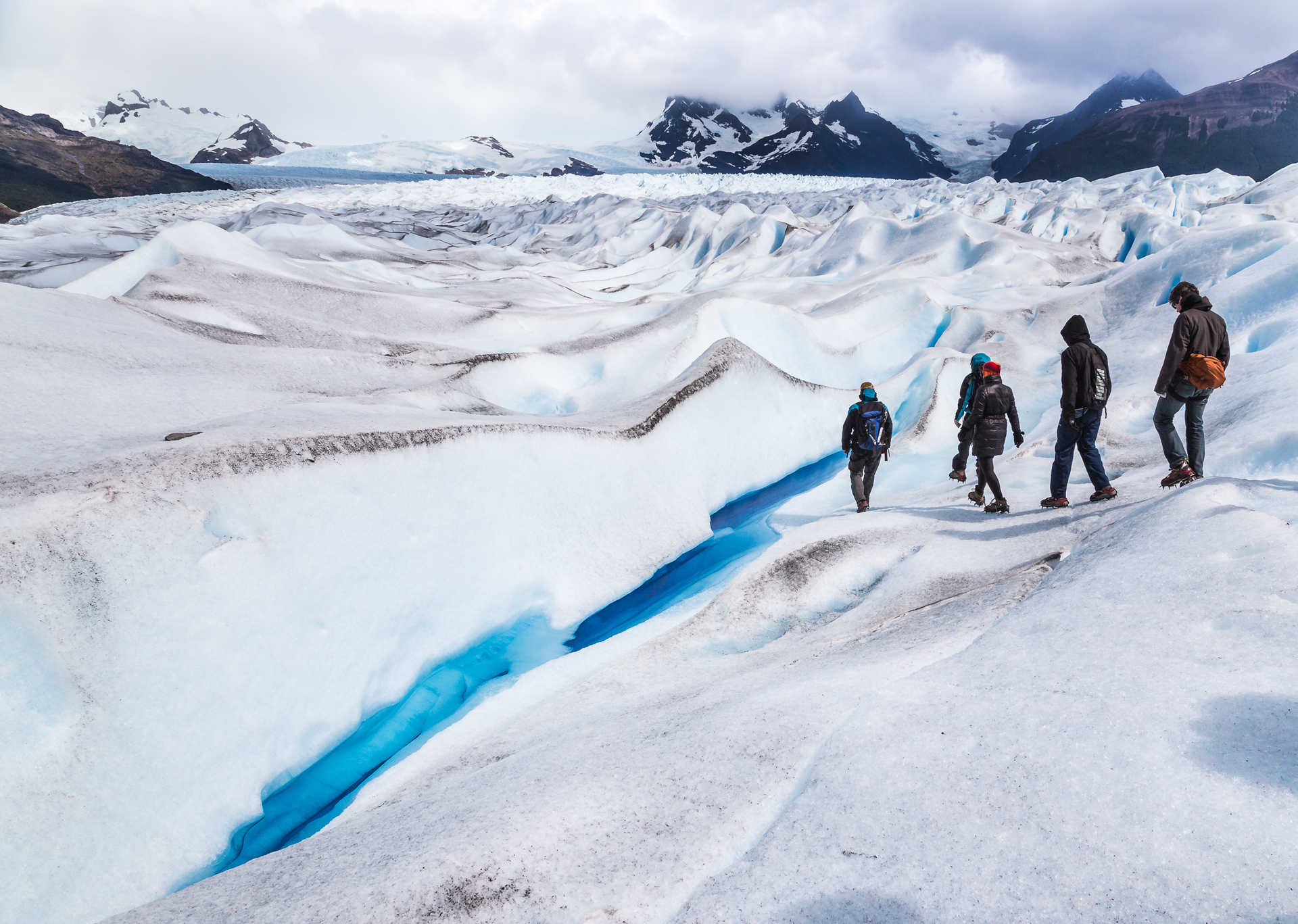 Ice Trekking sur glacier Patagonie