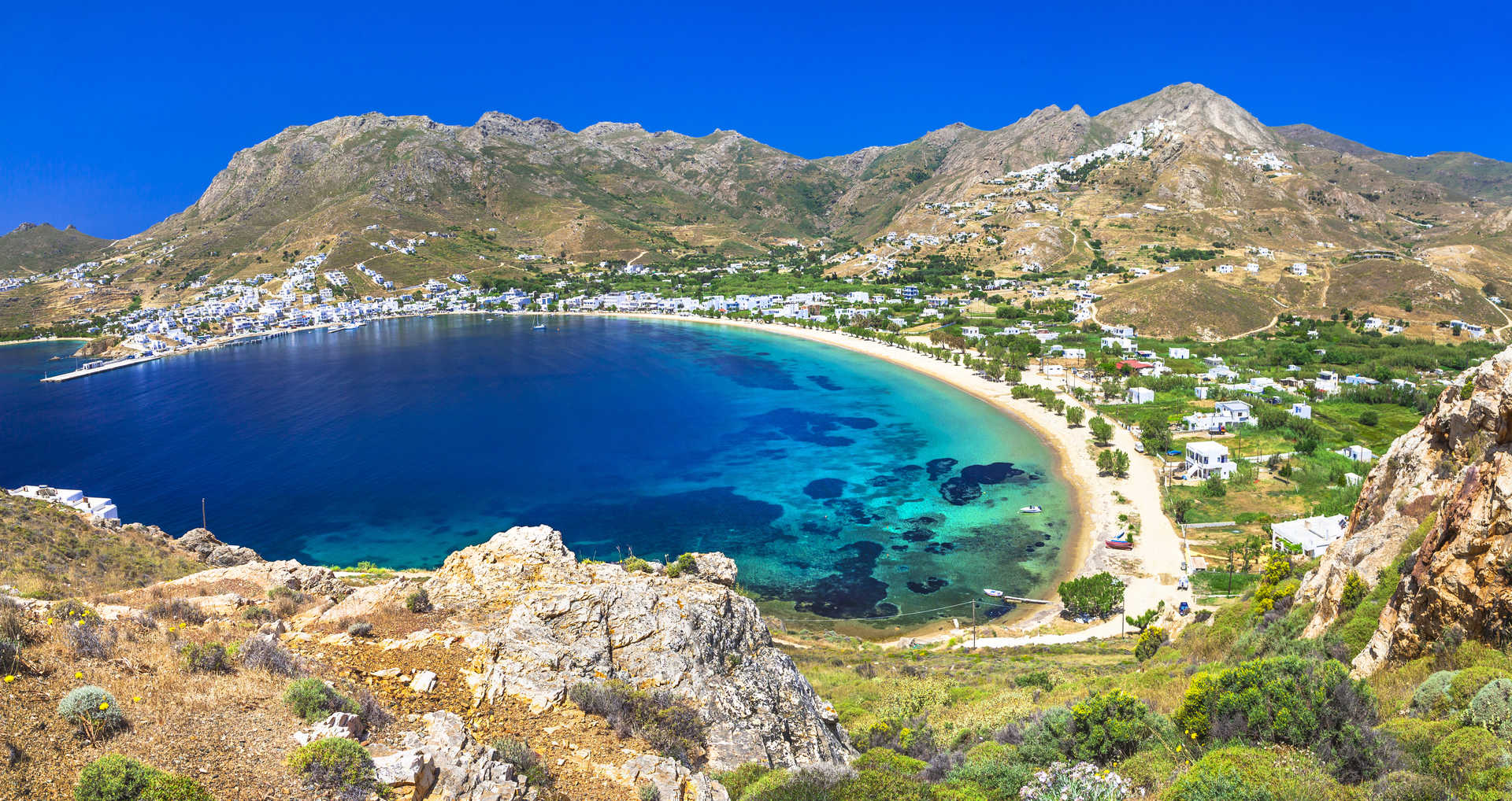 Ile de Serifos, dans les Cyclades en Grèce