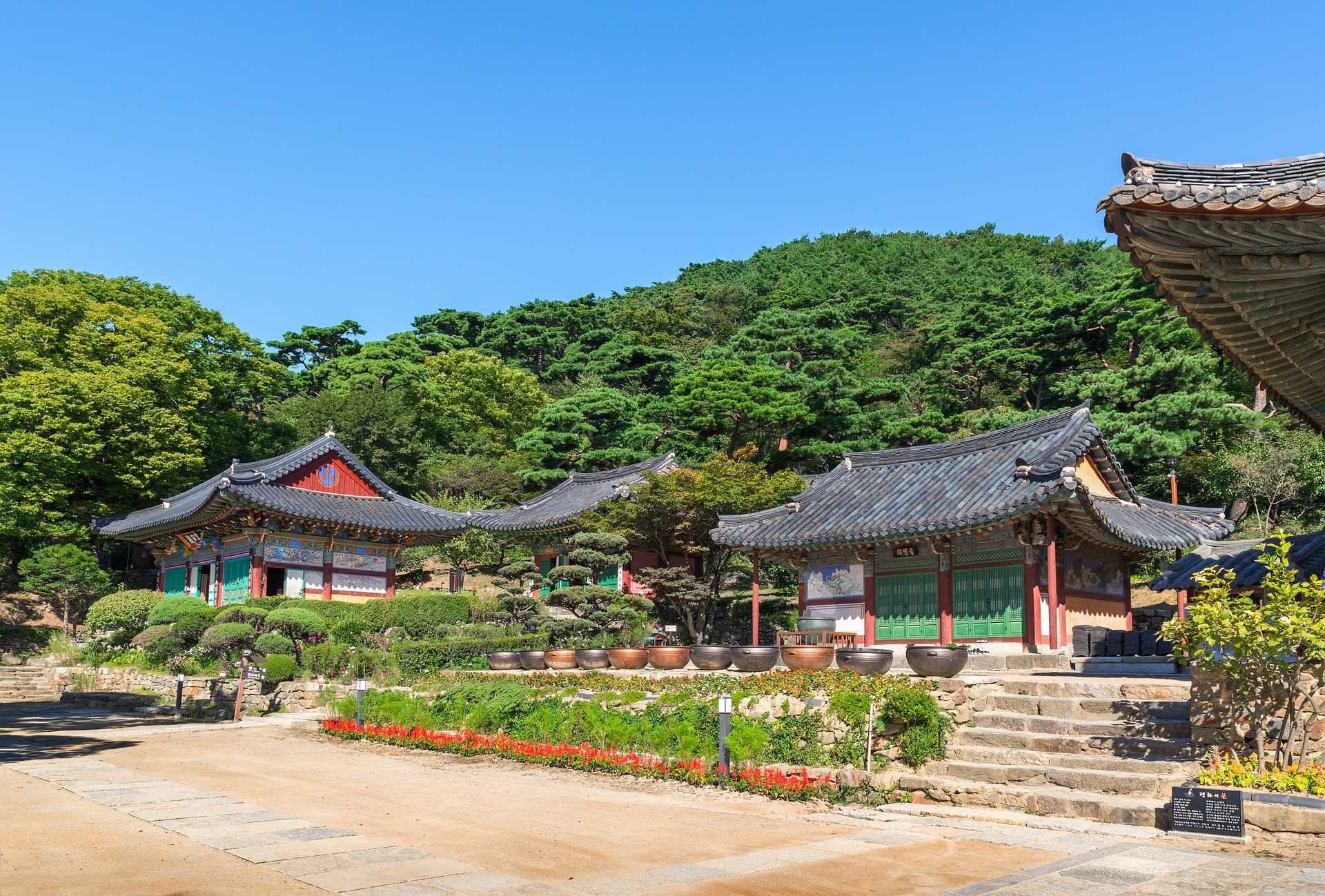 Jeondeungsa, Temple bouddhiste à Incheon, Corée du Sud
