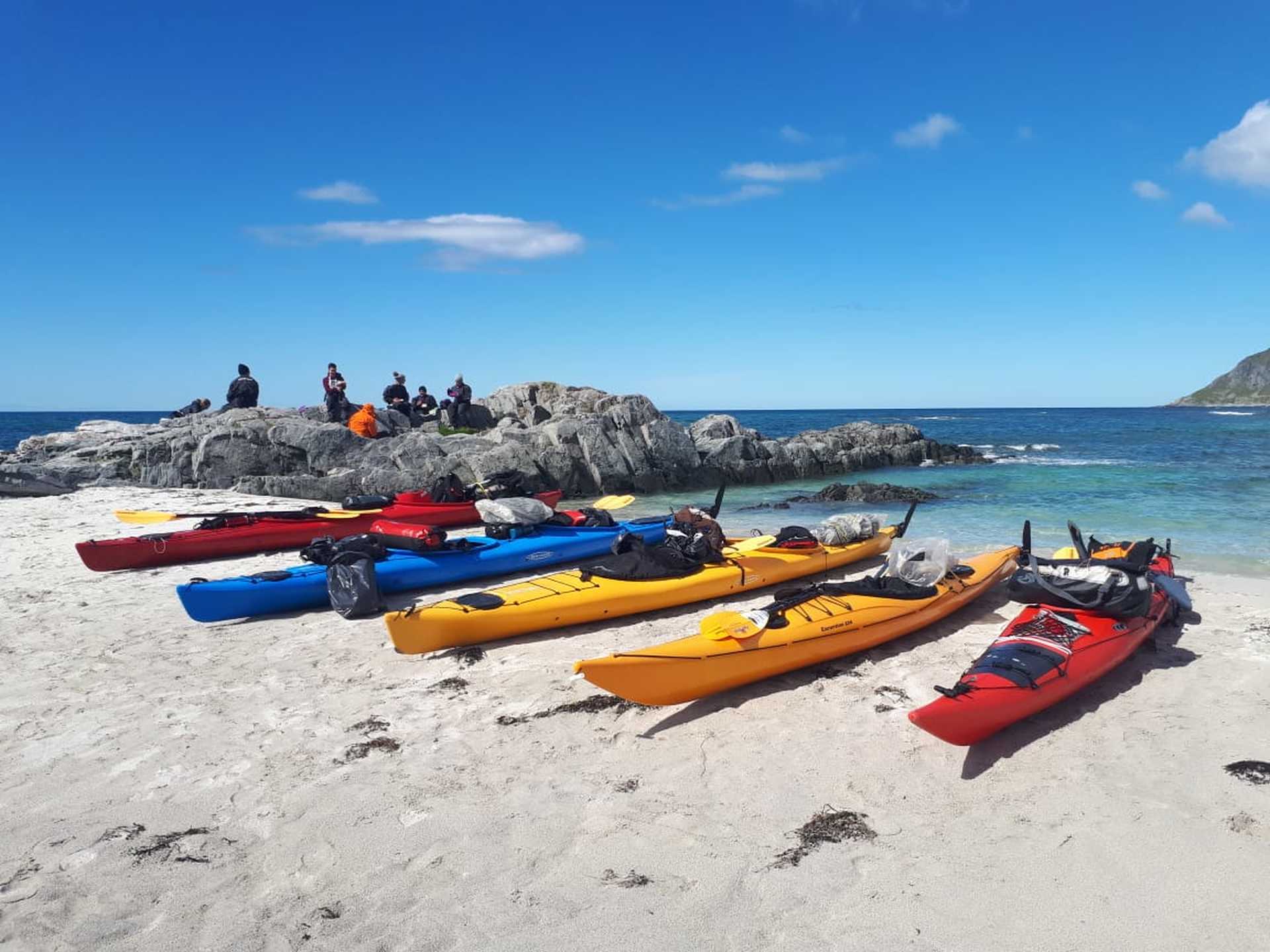 Voyage en kayak - Itinérance en kayak et rando dans les Lofoten