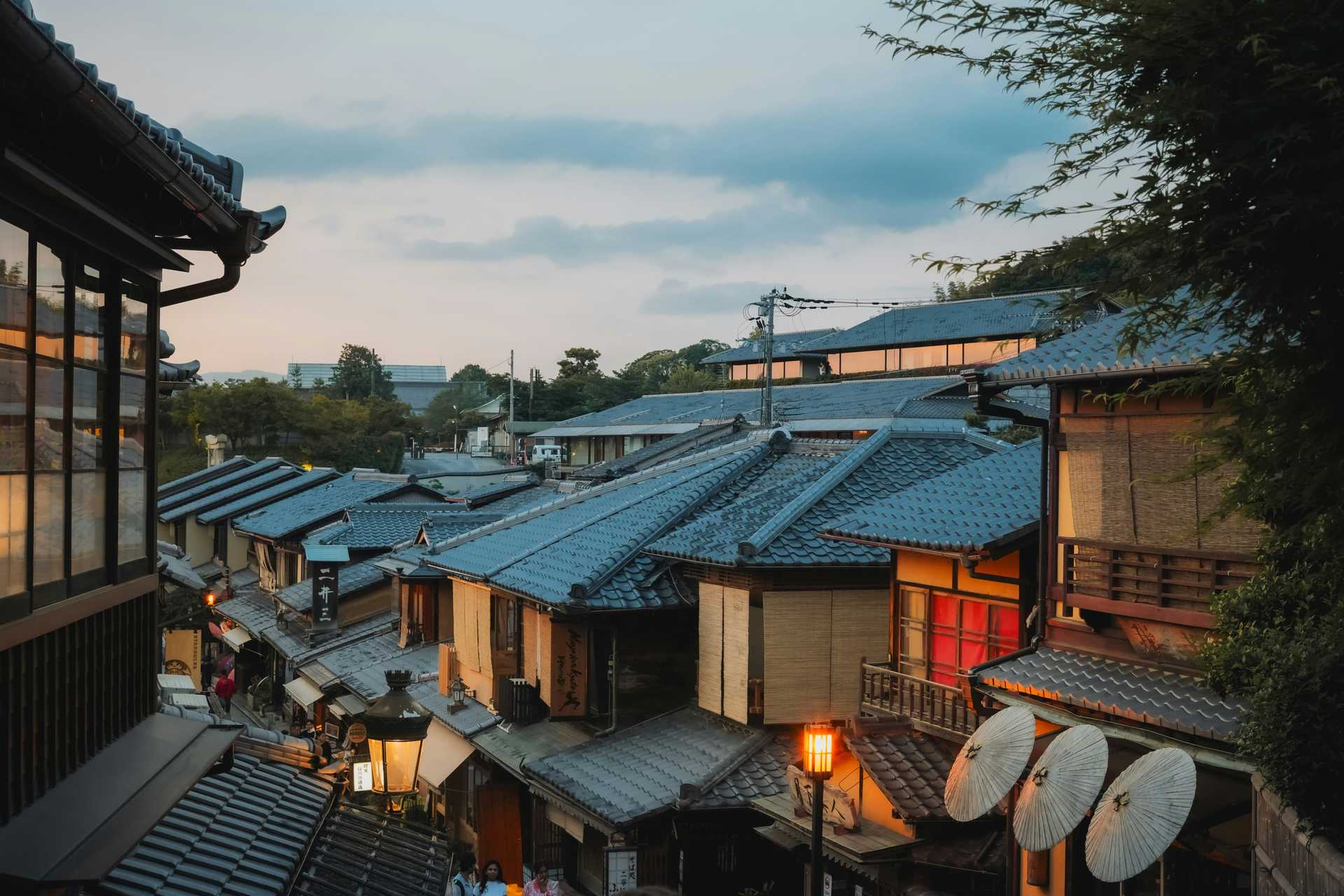 Kyoto quartier de Gion © Unsplash Kyoto quartier de Gion
