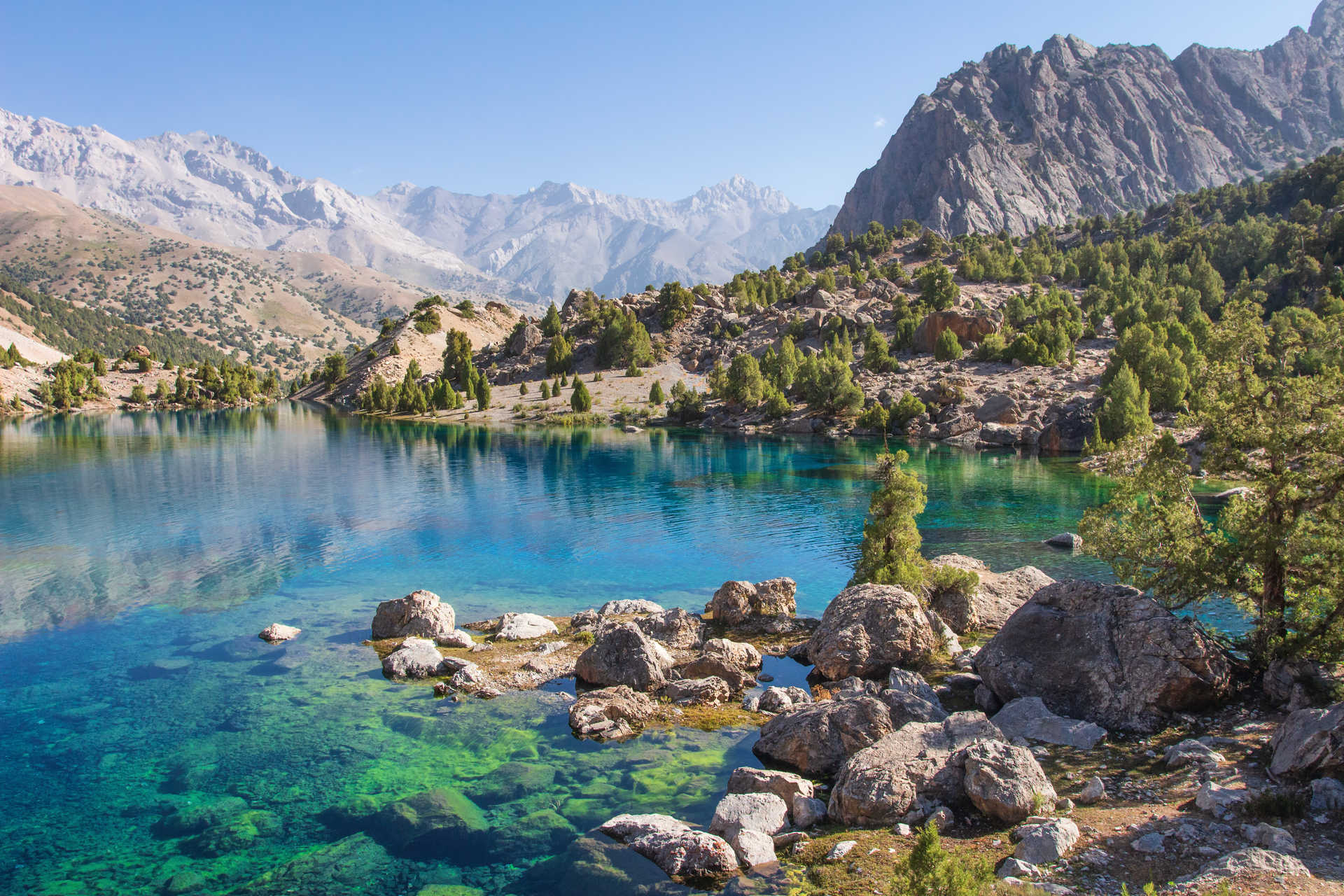Lac Alladouin  au Tadjikistan