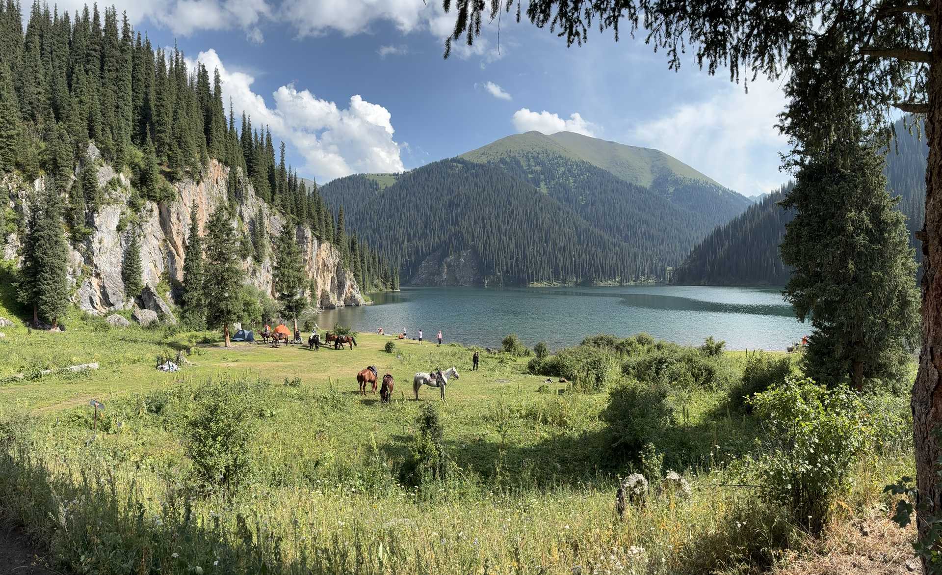 Lac Kol Sai au Kazakhstan