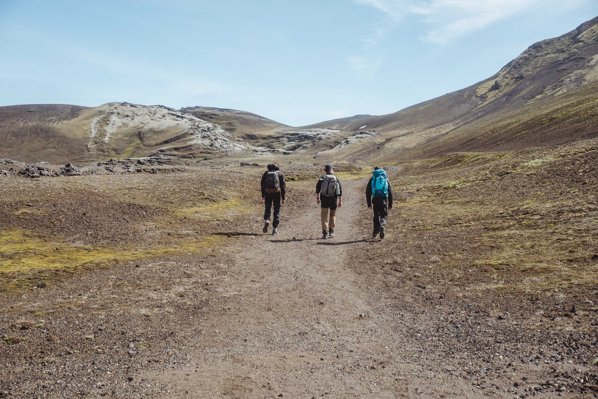 Le Laki groupe de randonneurs