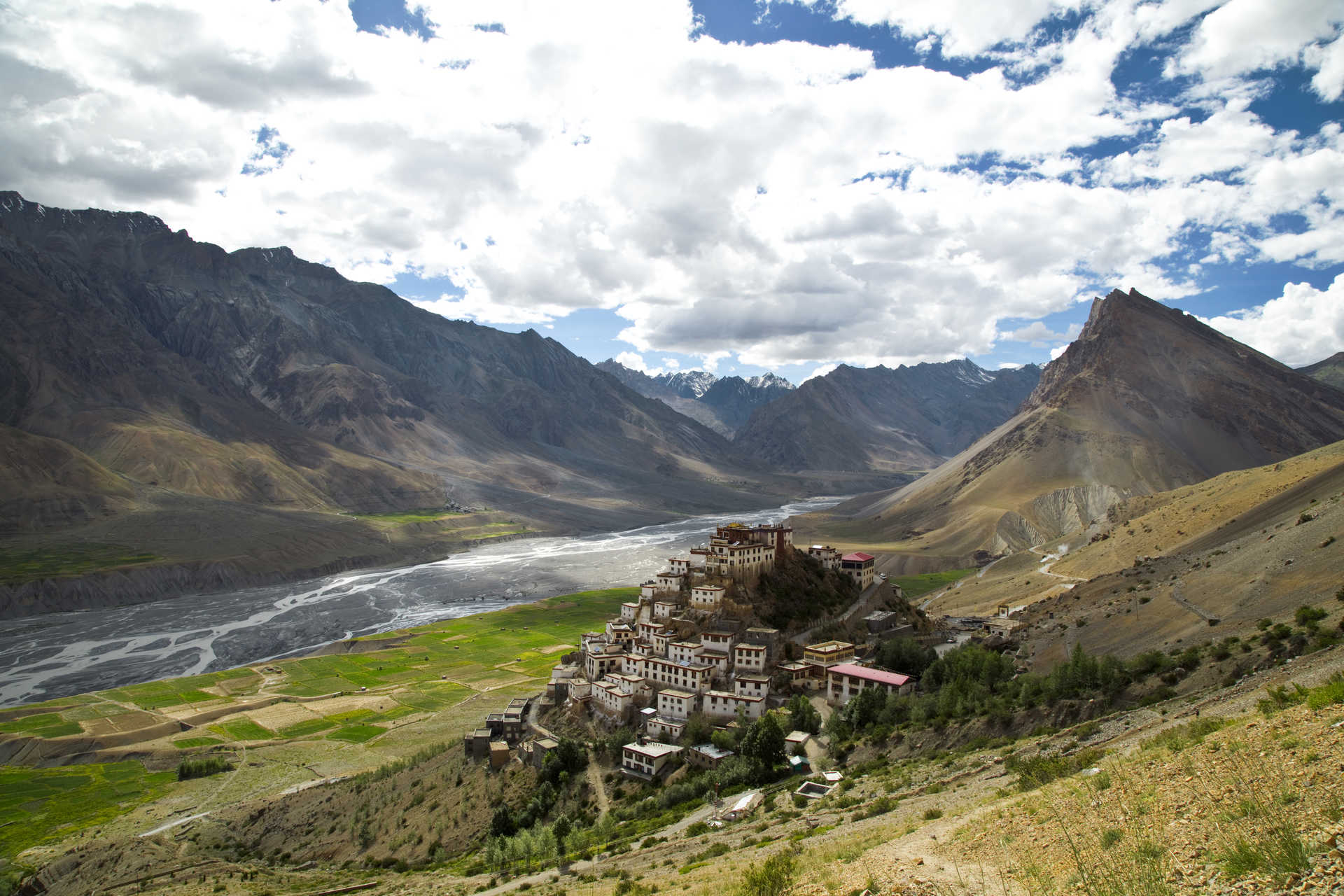 Le monastère de Key, dans la vallée de Spiti - © iStock Monastere Key Spiti