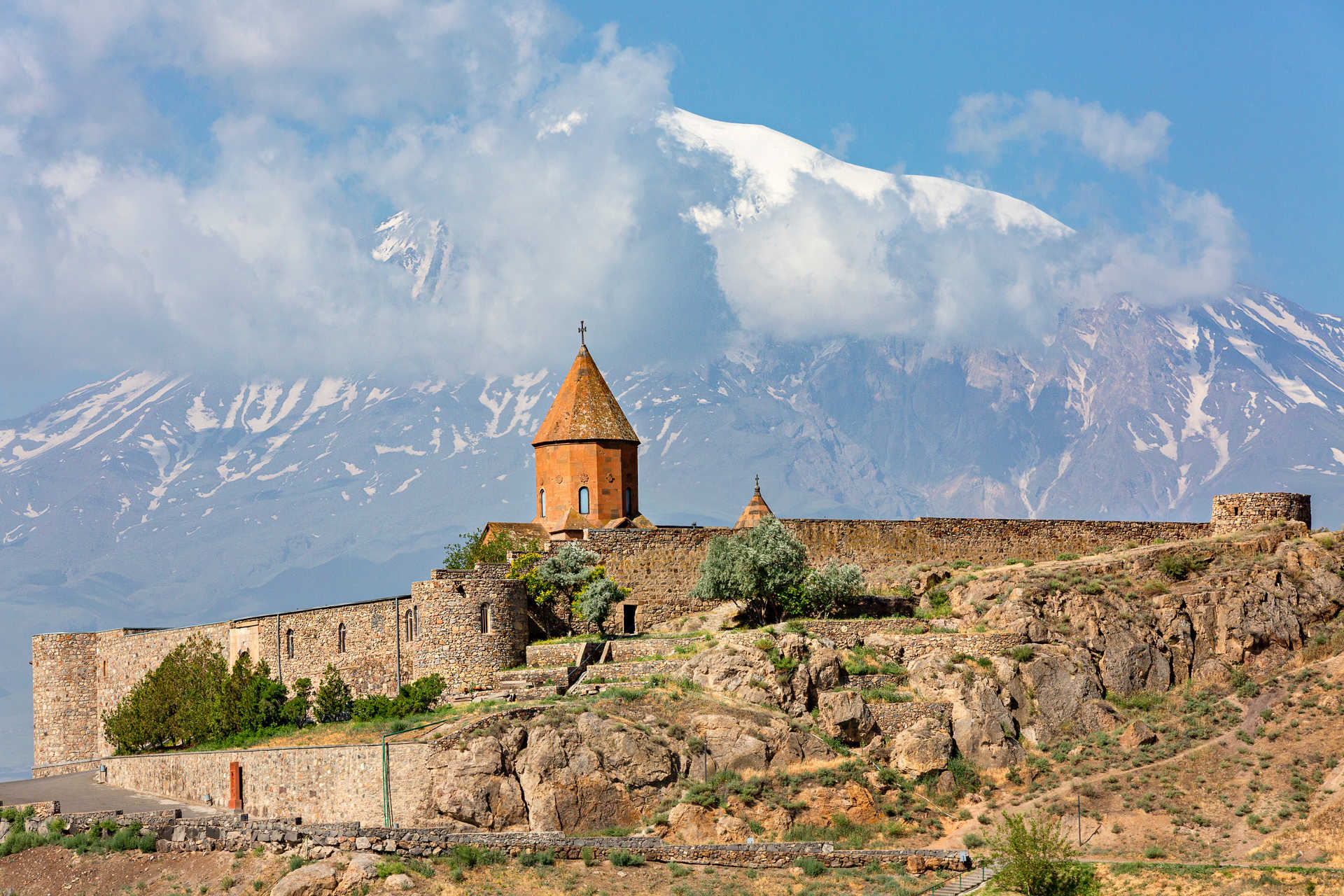Monastère de Khor Virap en Arménie