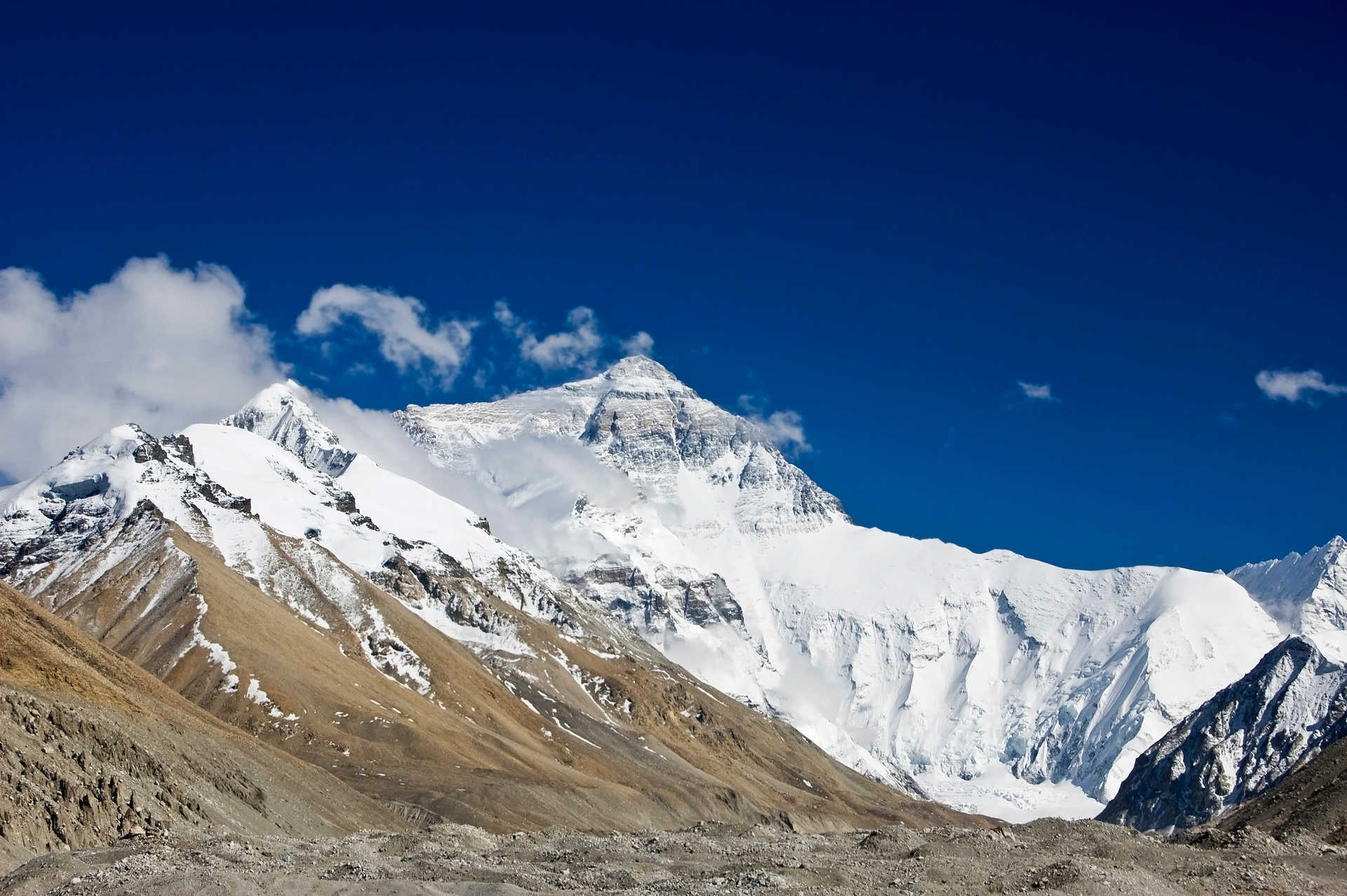 Mont Everest face nord au Tibet