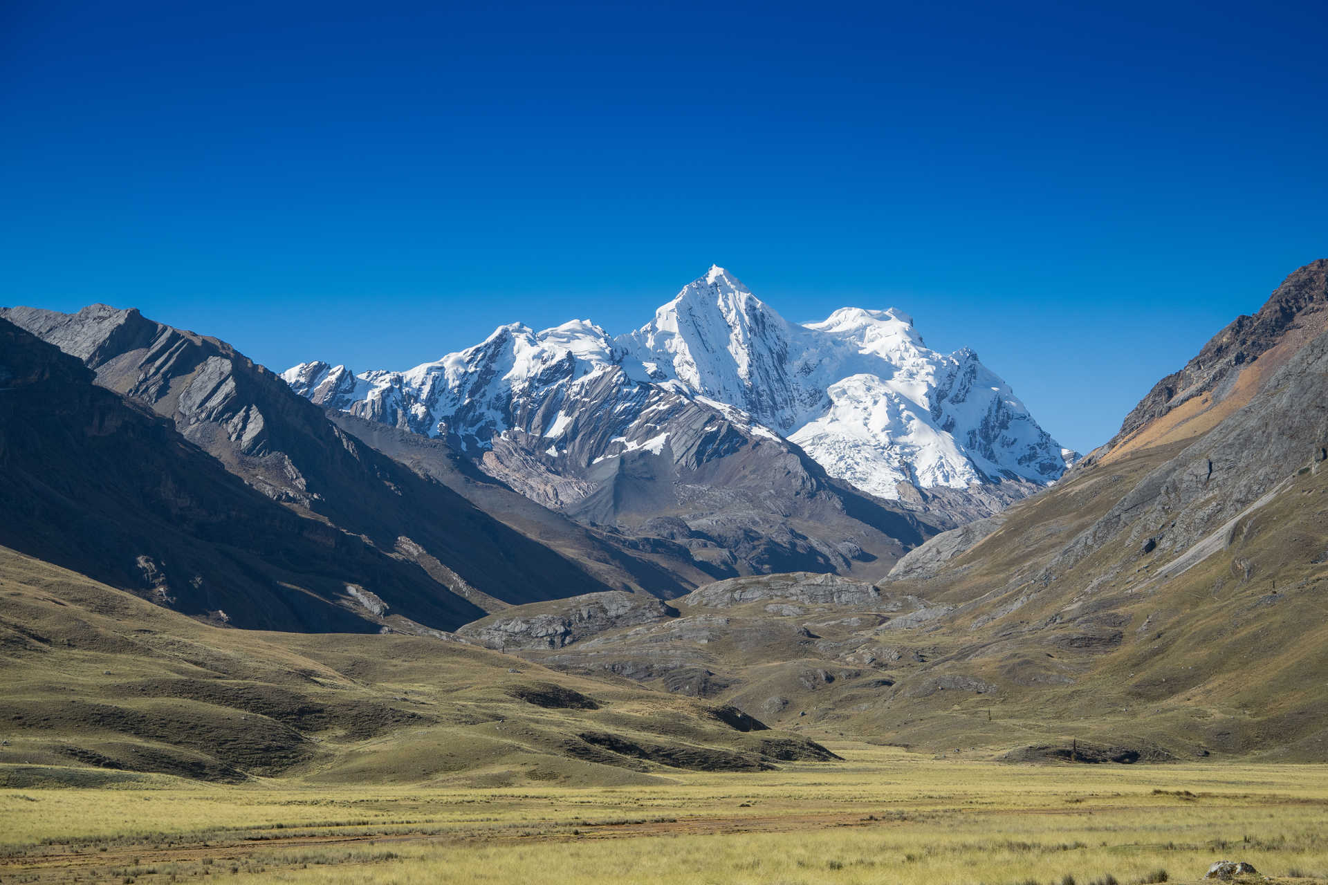 Nevado Tuco à la Cordillère Blanche au Pérou