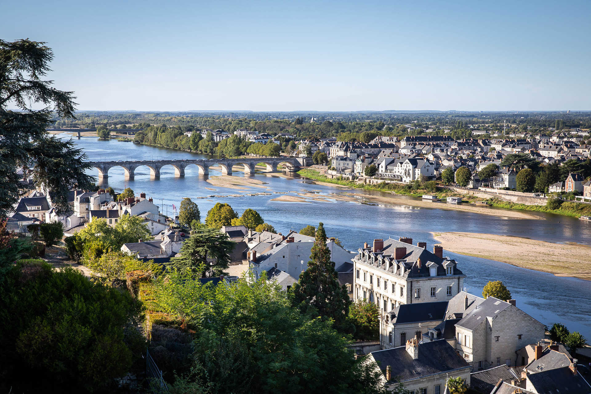 Panorama ville de Saumur