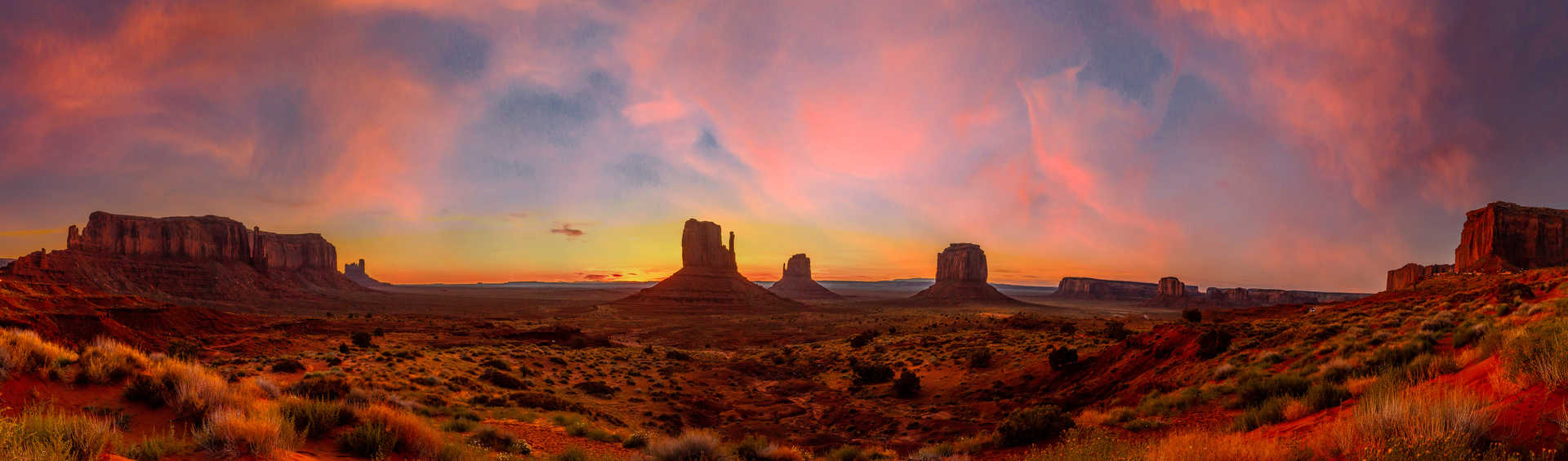 Paysage au Monument Valley National Park dans l Utah aux USA