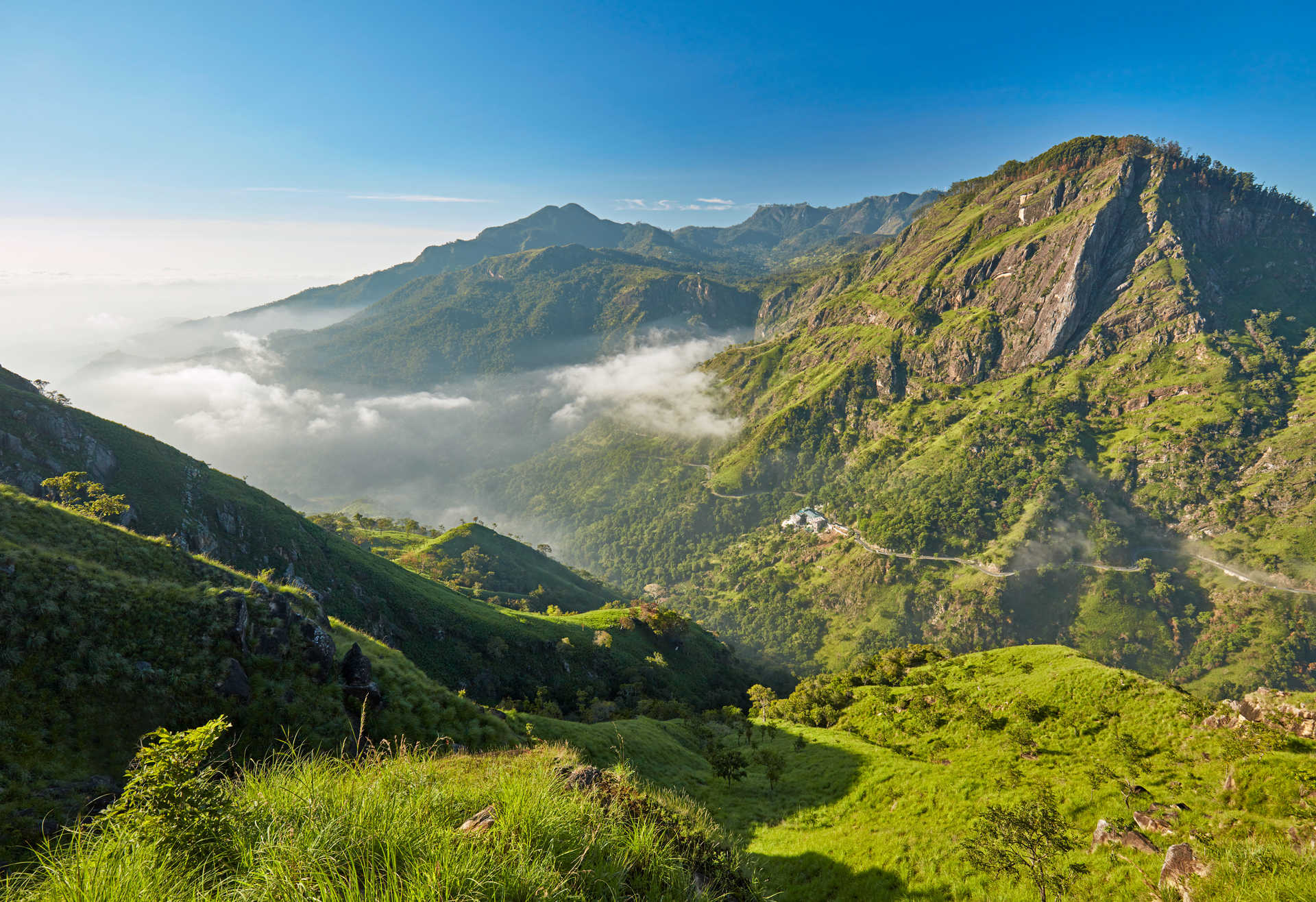 Paysages de la région de Ella Sri Lanka