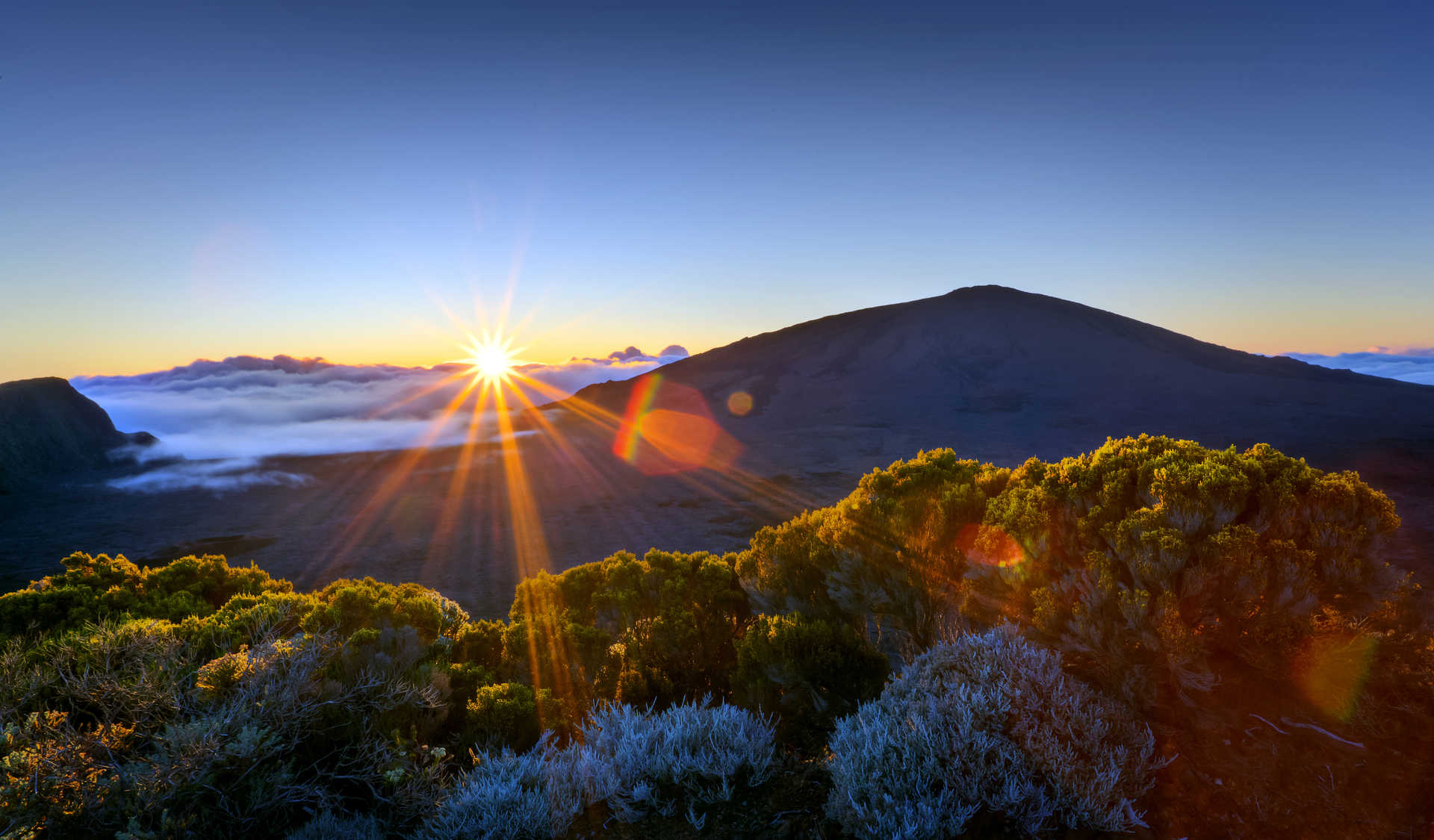 Piton de la Fournaise à La Réunion