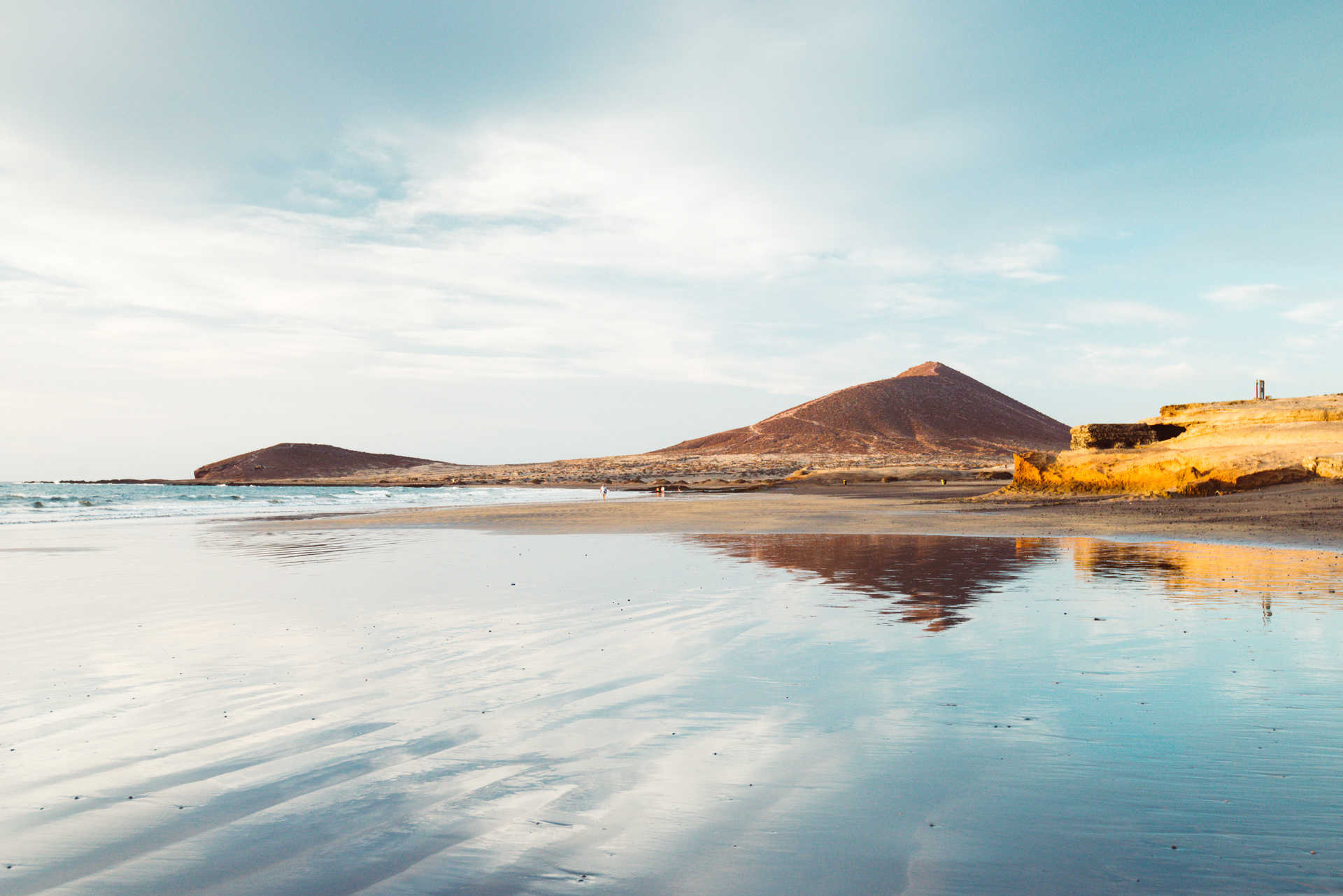 Plage à El Medano, Tenerife