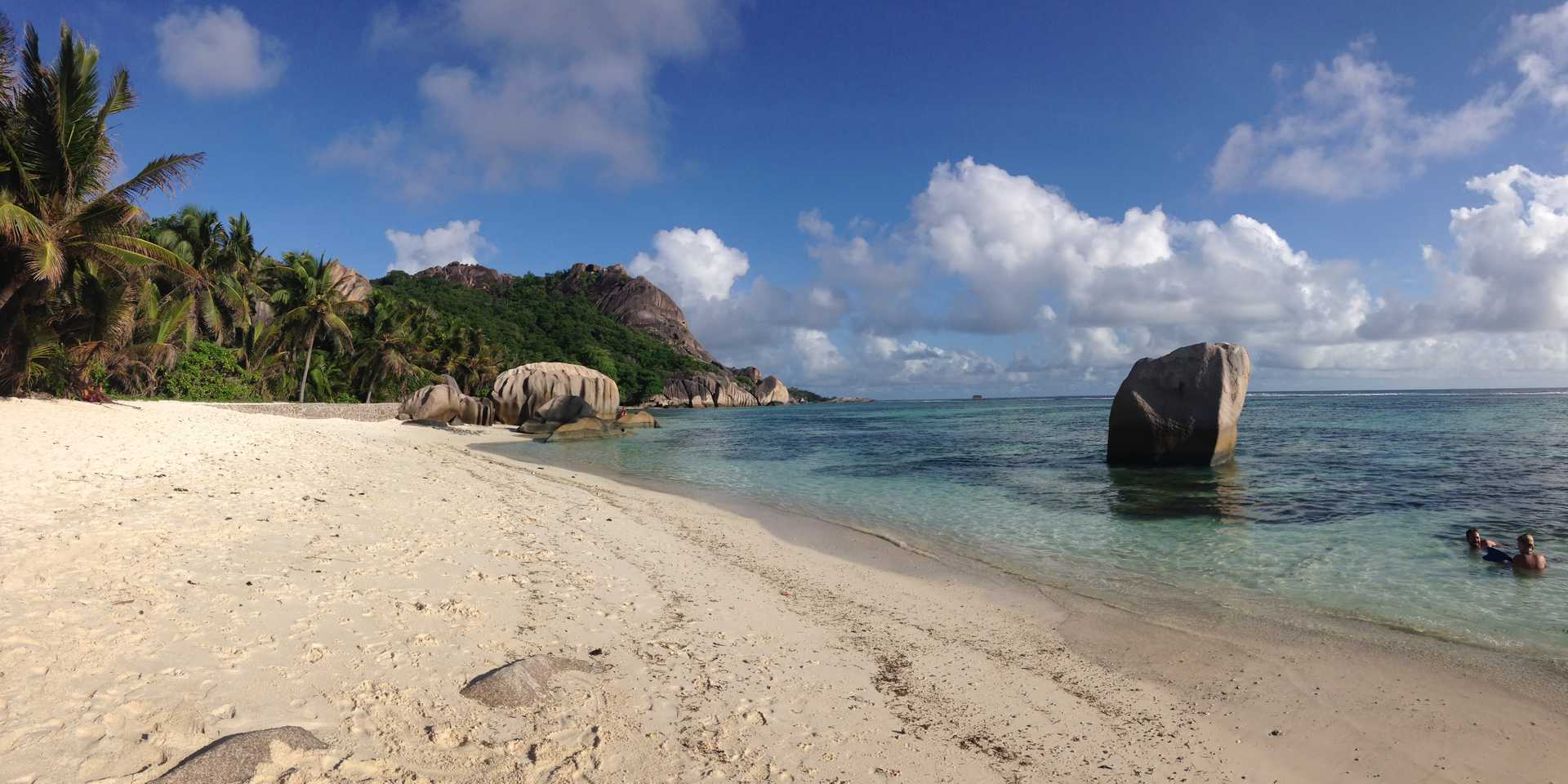 plage Anse Source d'Argent aux Seychelles