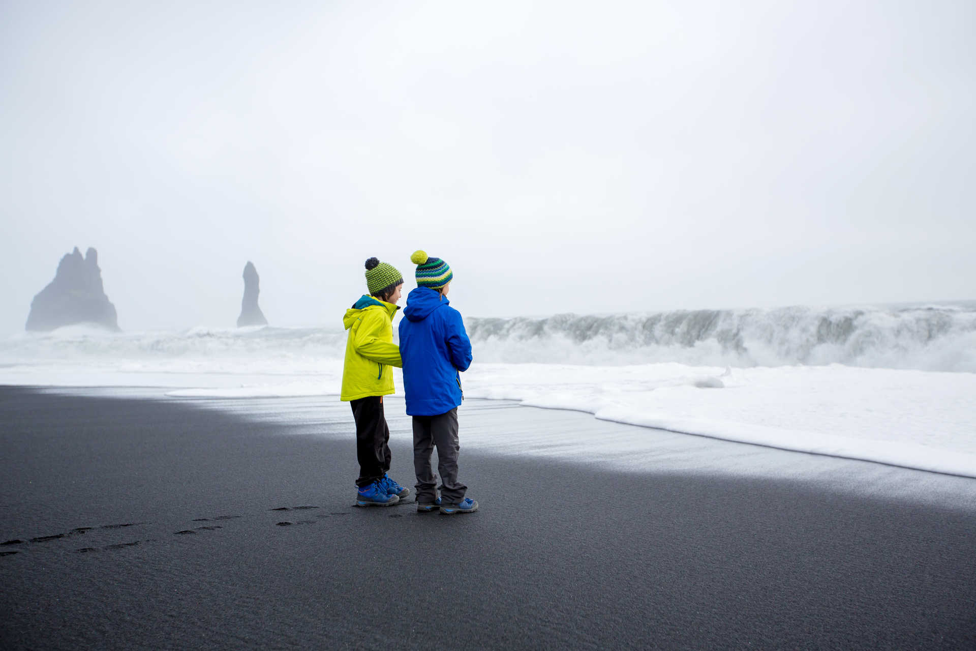 Plage de Vik en Famille en Islande