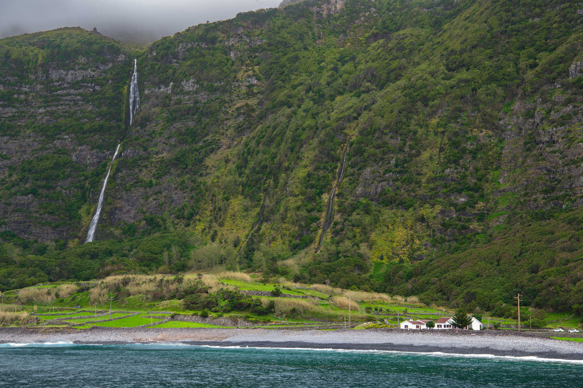 Poço do Bacalhau sur l'île de flores aux Açores