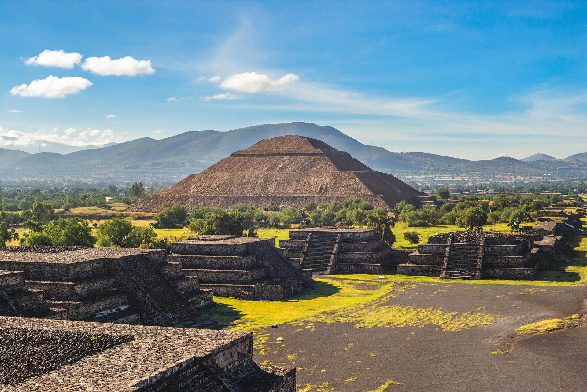 Pyramide du soleil à Teotihuacan, Mexique