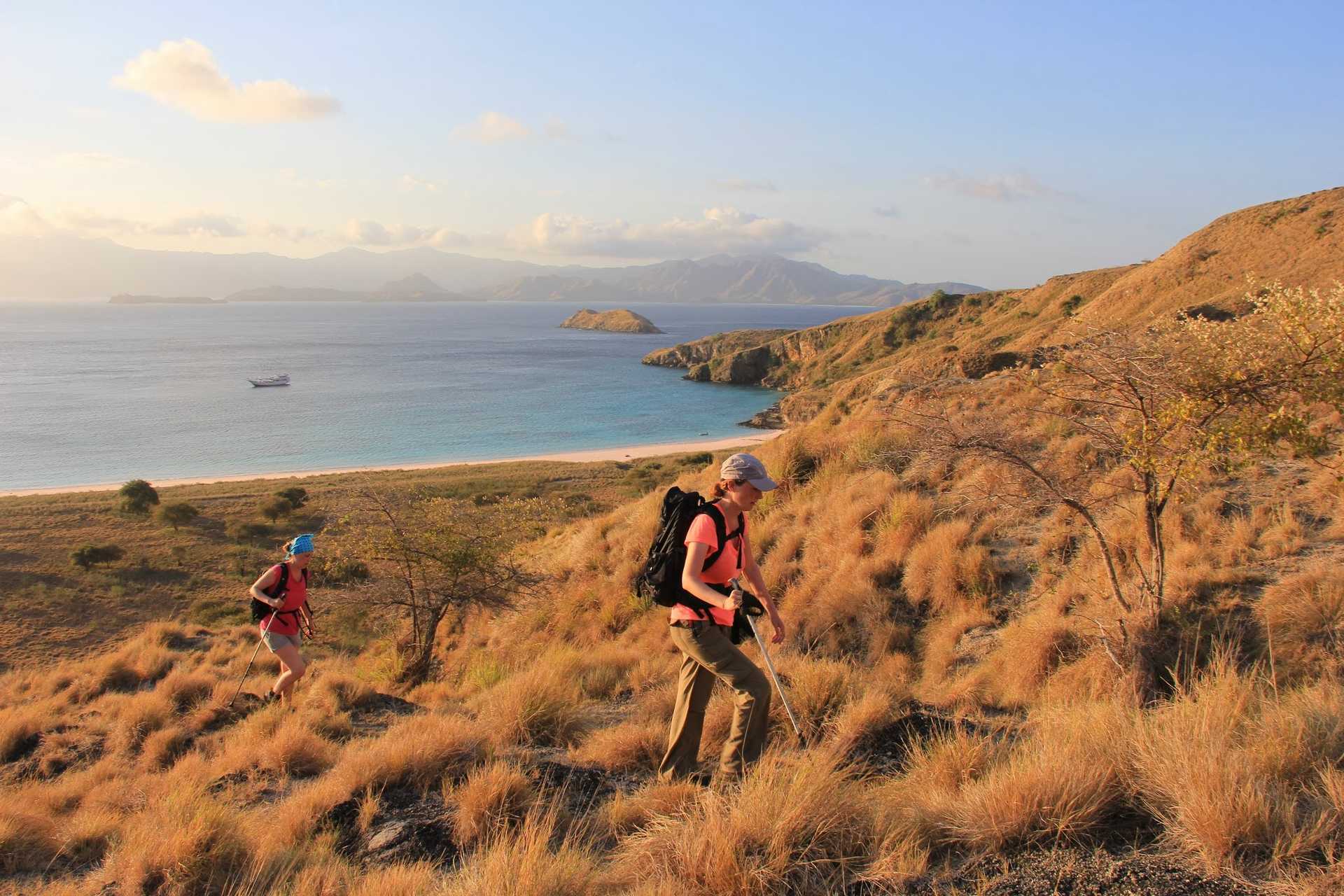 Randonnée sur l'île de Padar - © S.SUIRE Randonnée sur l'île de Padar