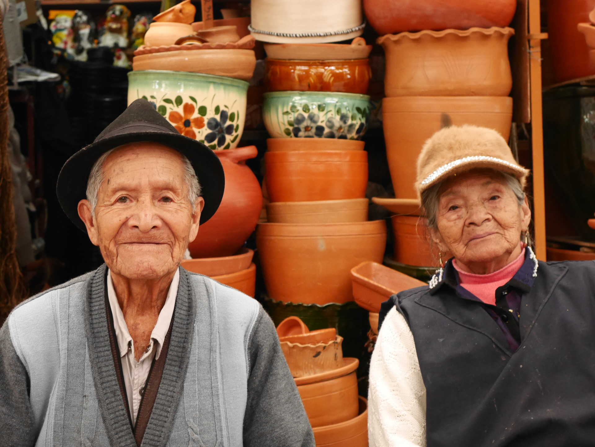 Rencontre avec les artisans potiers des Andes