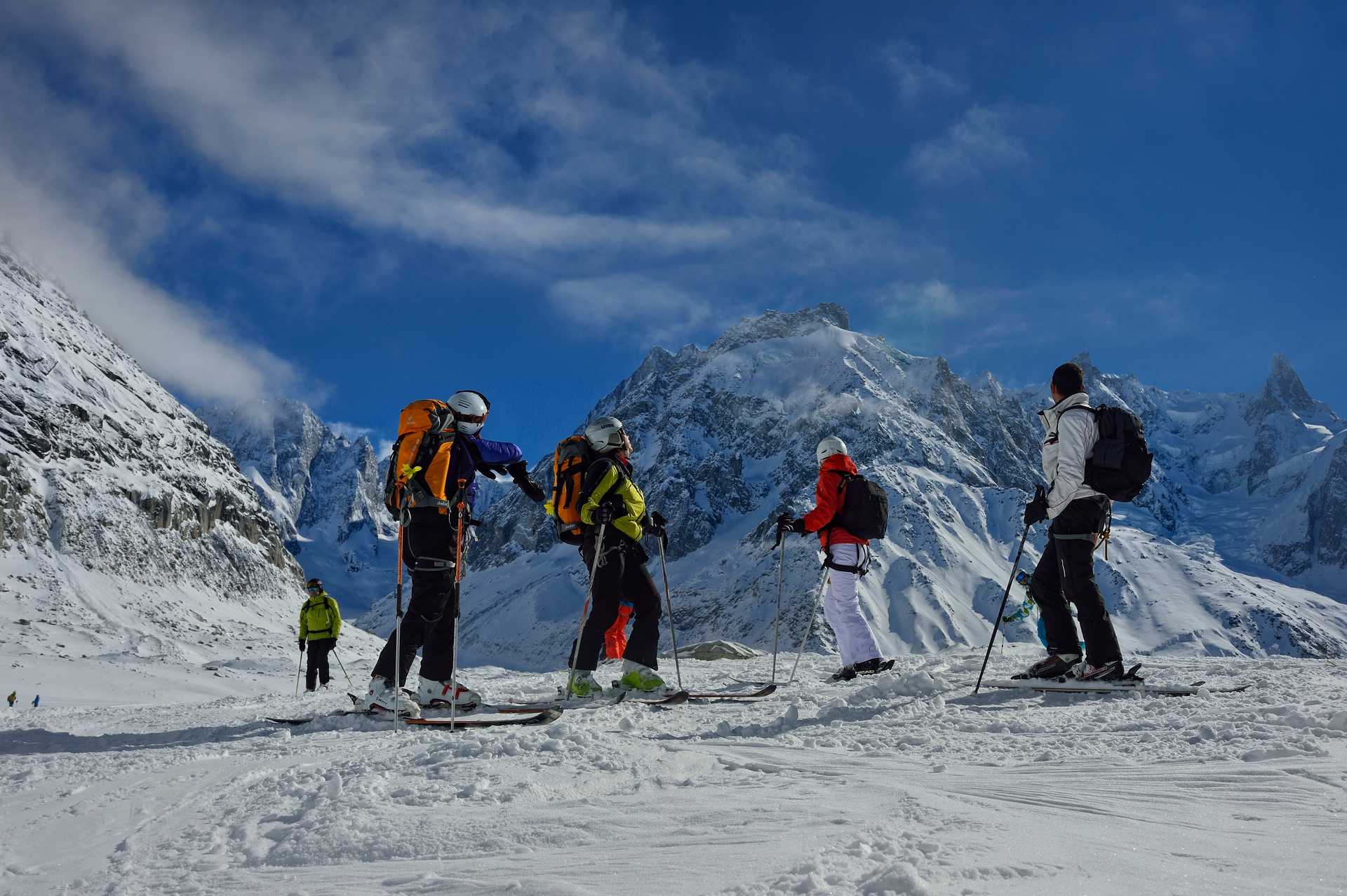 Séjour ski de randonnée dans les alpes