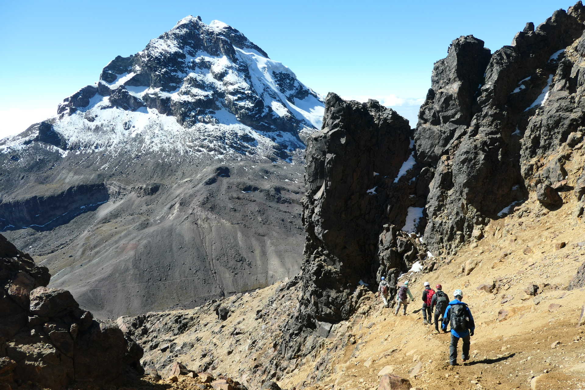Voyage à pied : Trekking sur l\'Avenue des volcans des Andes