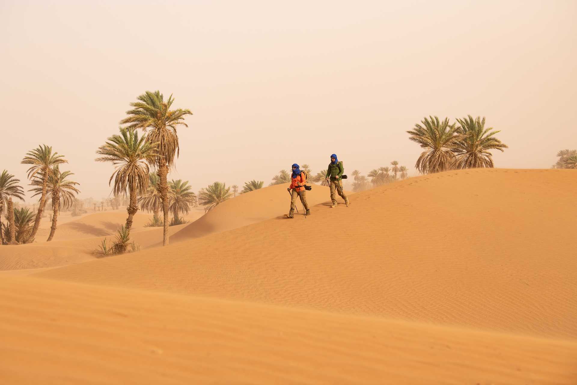 Trek dans le désert marocain