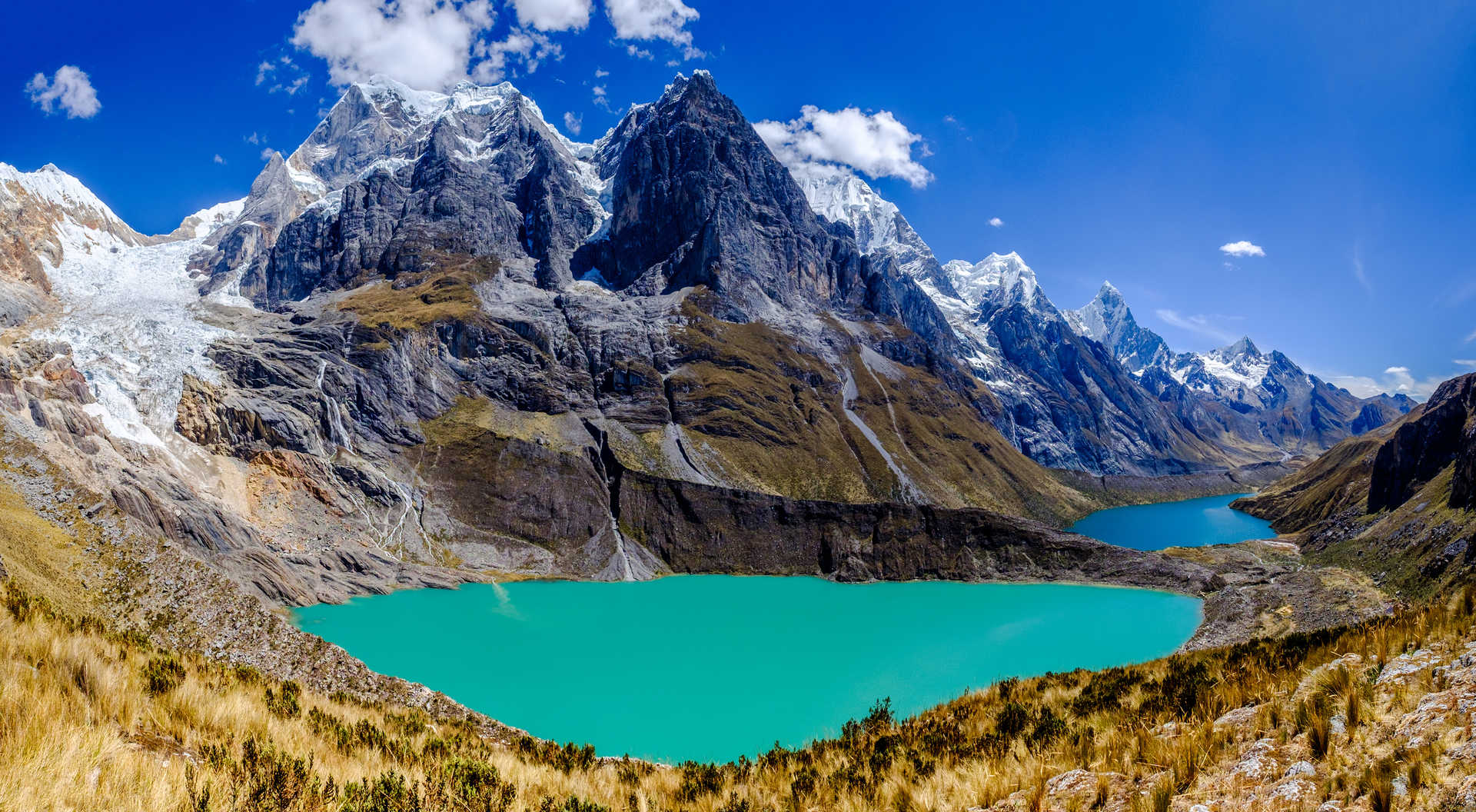 Trek de Huayhuash à proximité de la Cordillère Blanche au Pérou