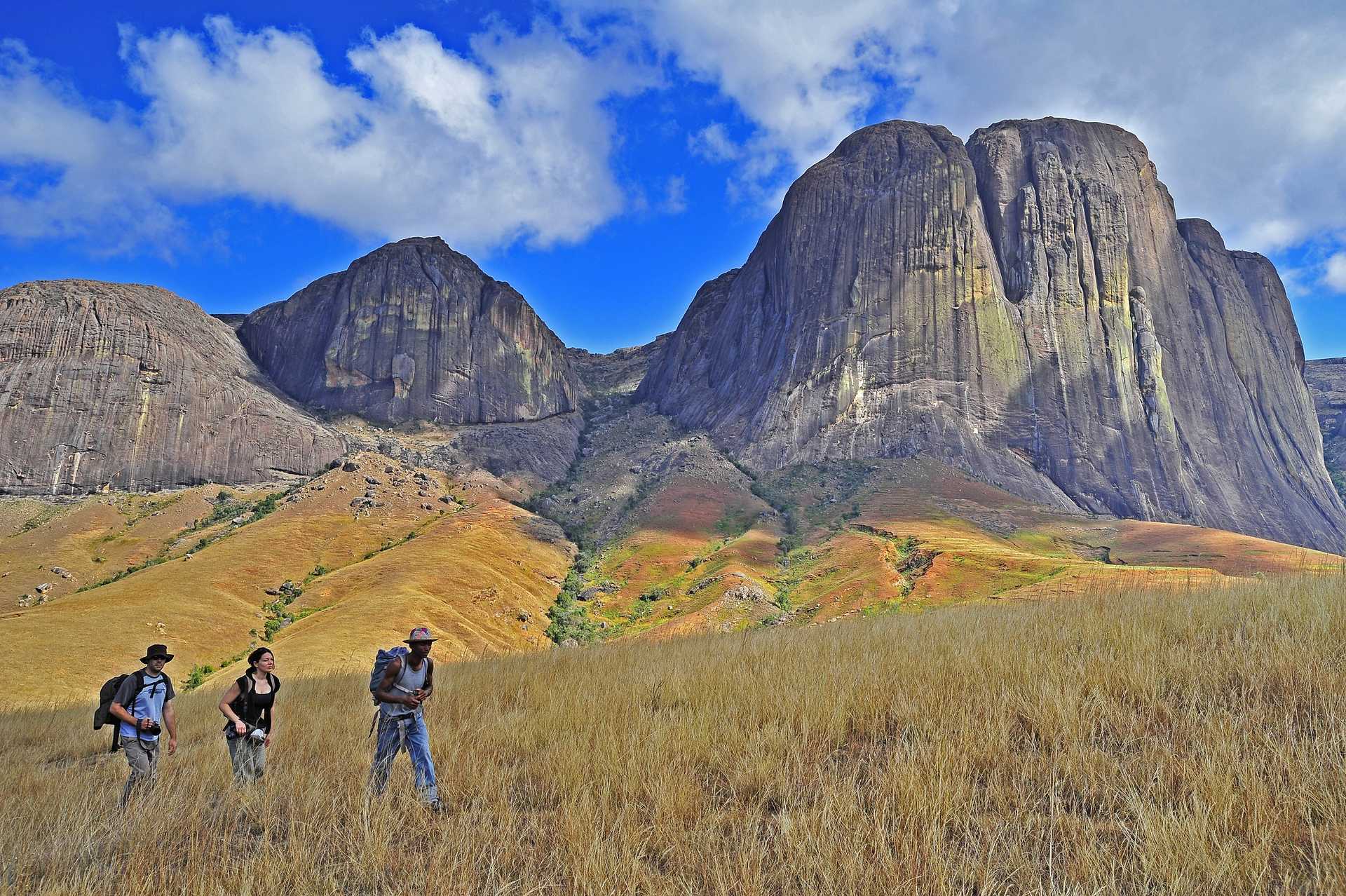 Trekking dans le parc de l'Andringitra , Hautes Terres de Mada