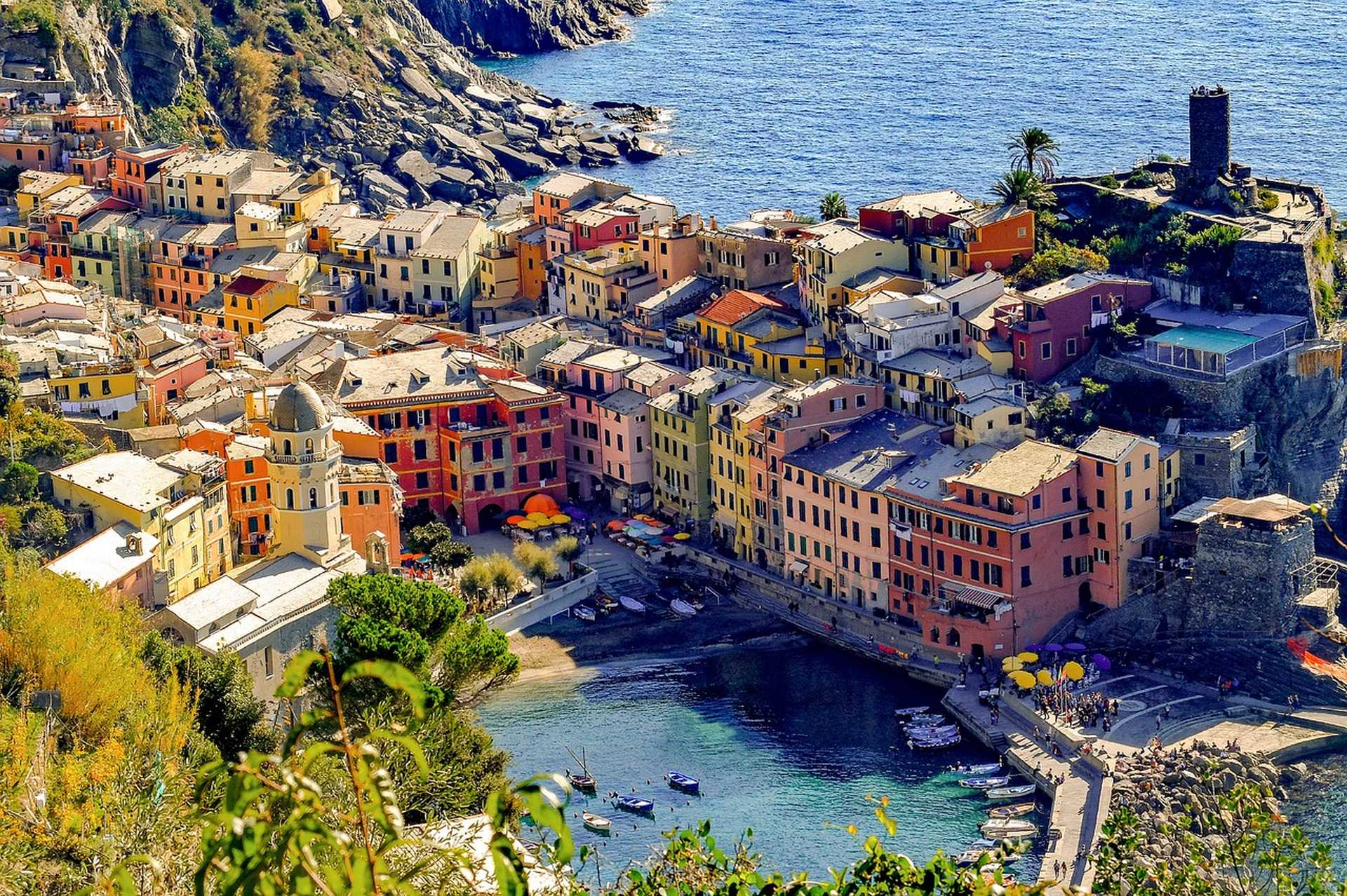 Village de Vernazza dans les Cinque Terre