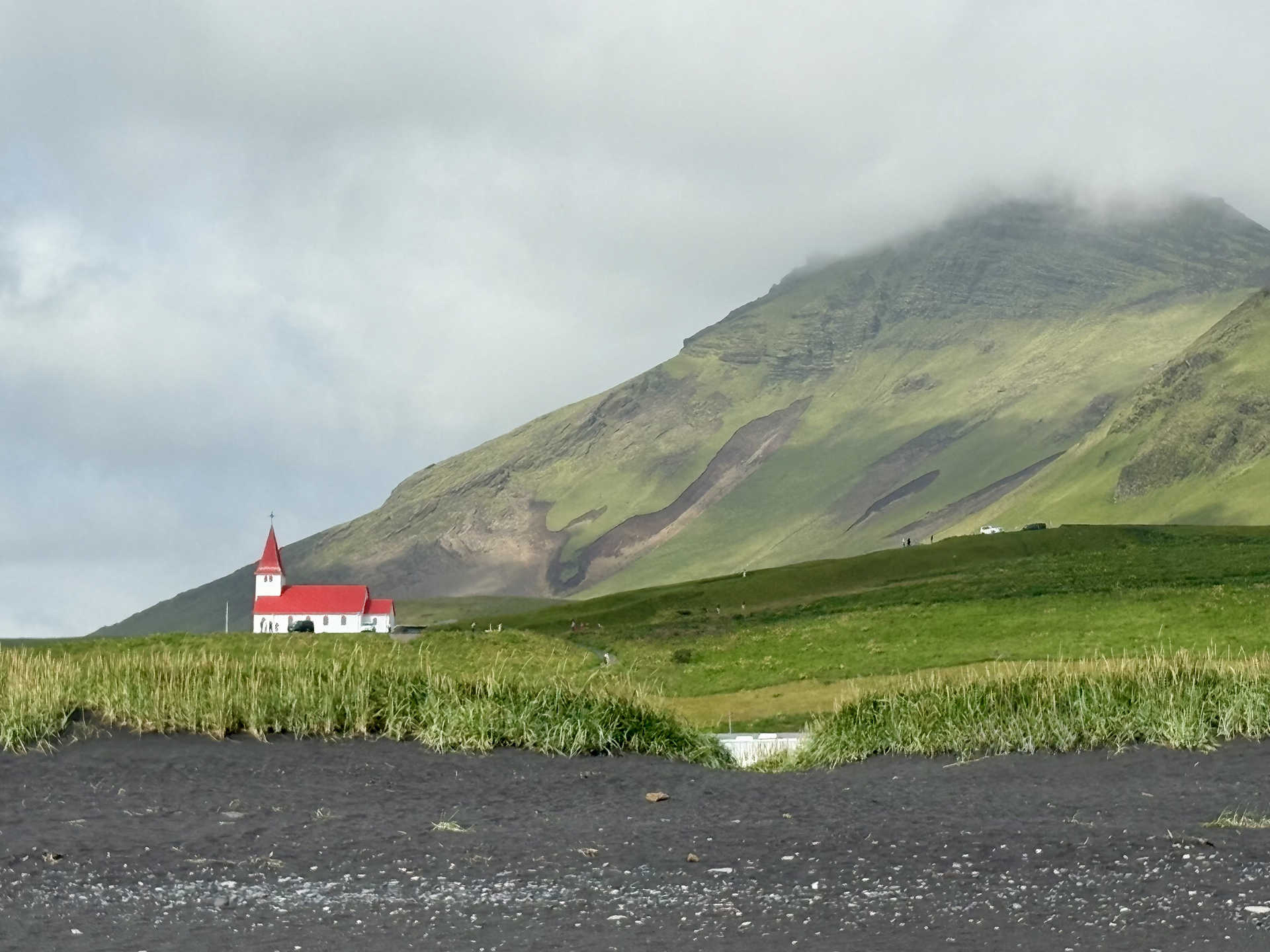Village de Vik en Islande