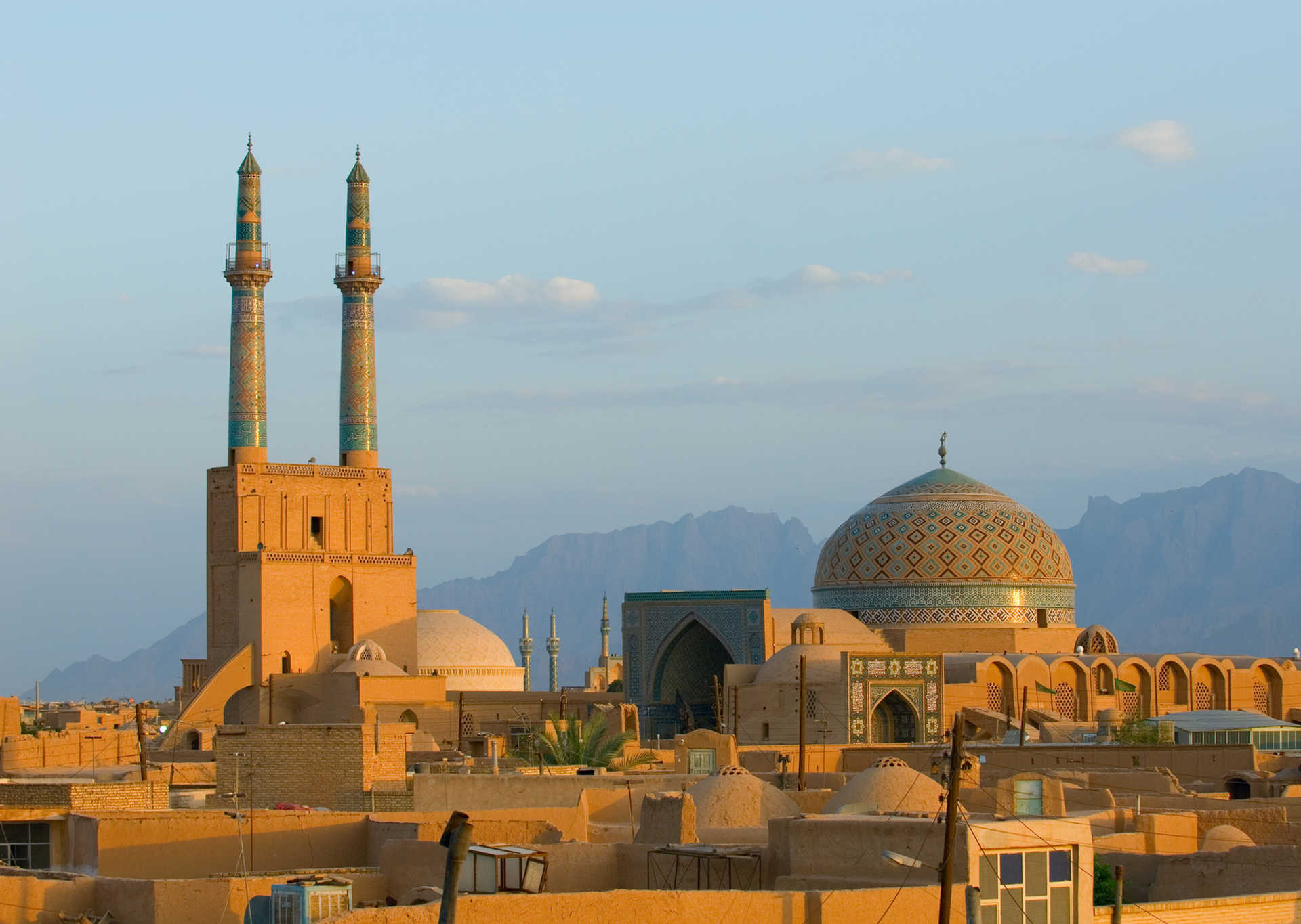 Ville de Yazd en Iran