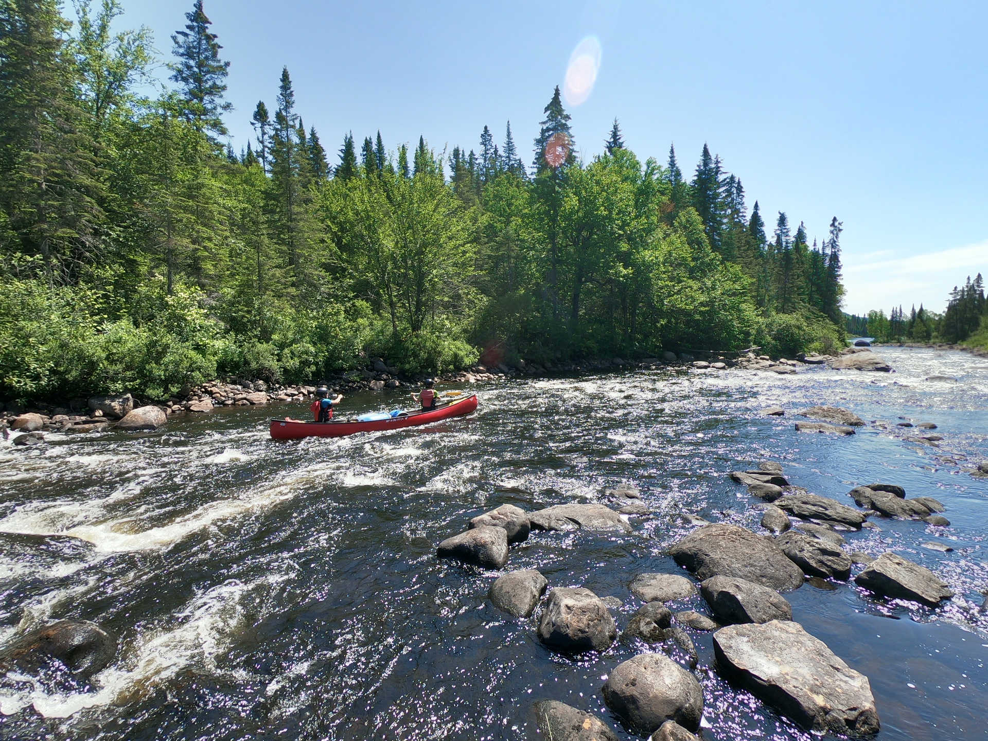 Voyage sur l'eau : Canada : Itinérance en canoë sur la rivière Batiscan