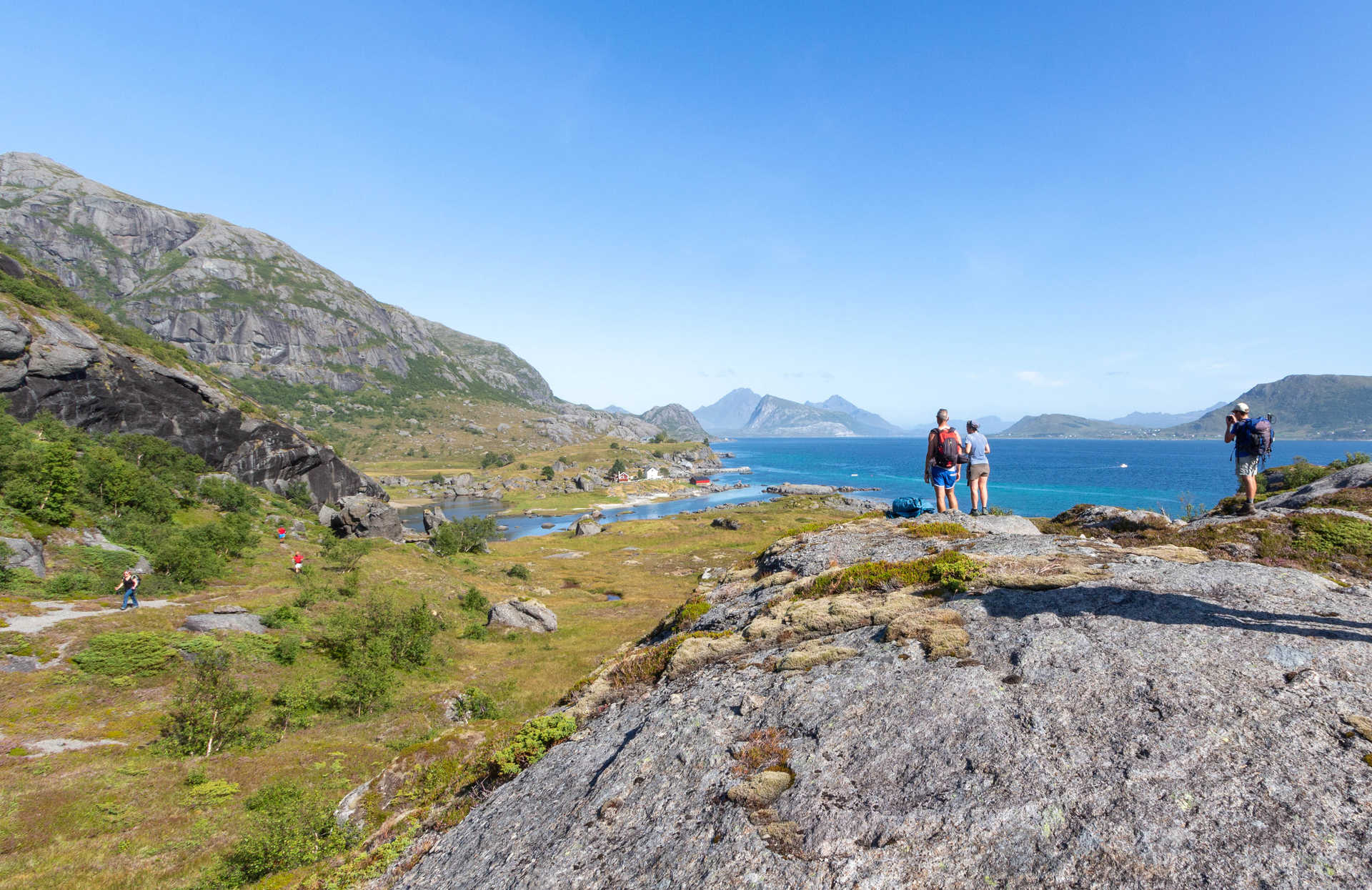 Voyage en été en Norvège, traversée Kilan Napp
