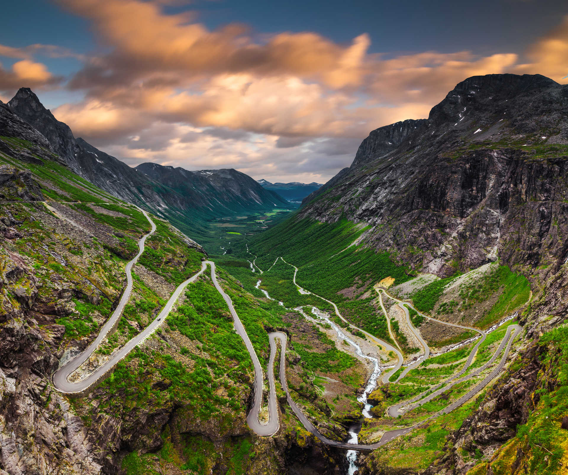 vue du col du "Troll-Tindan", Norvège