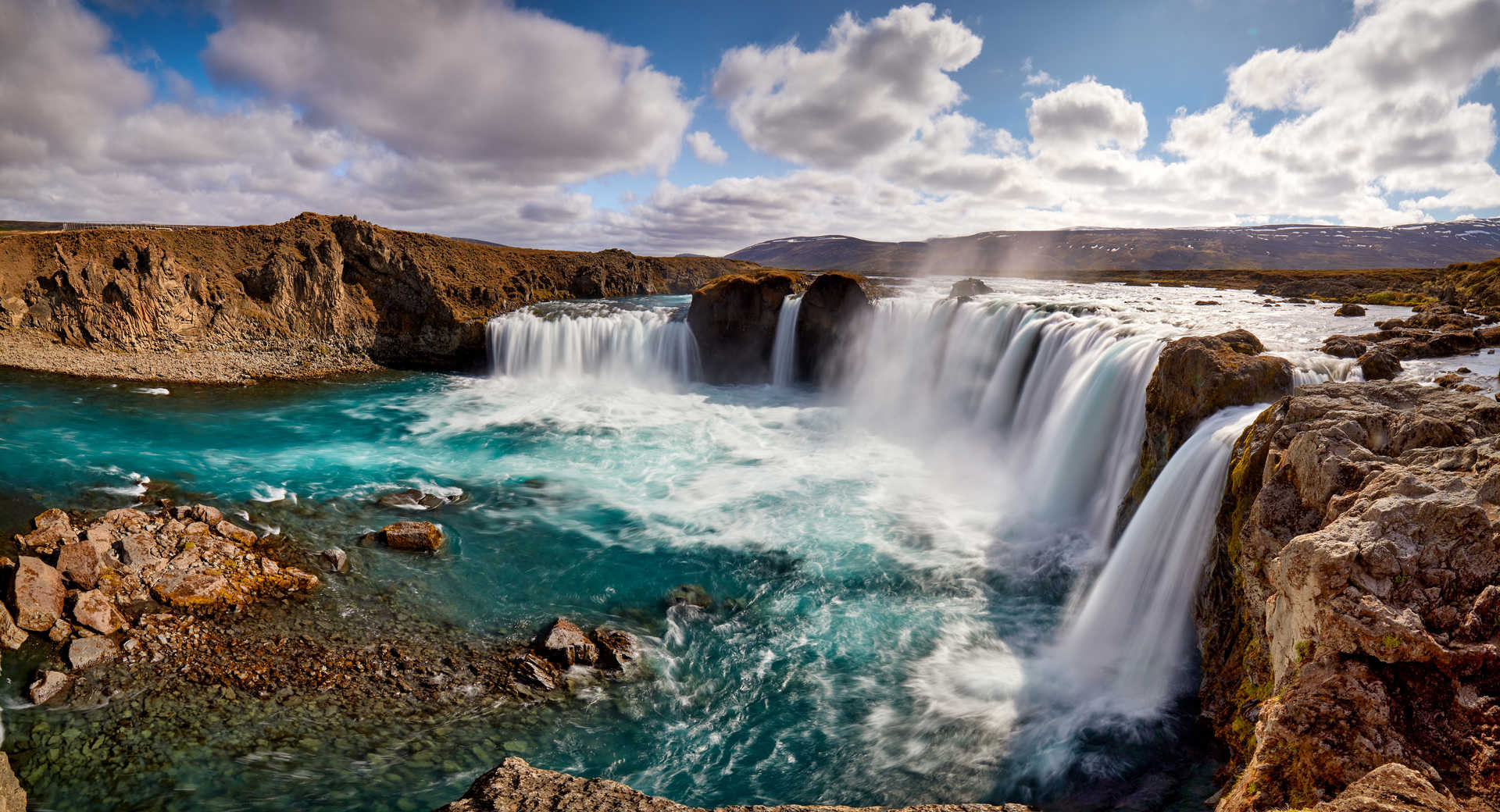 Godafoss © Zickvift Cascade de Godafoss en Islande