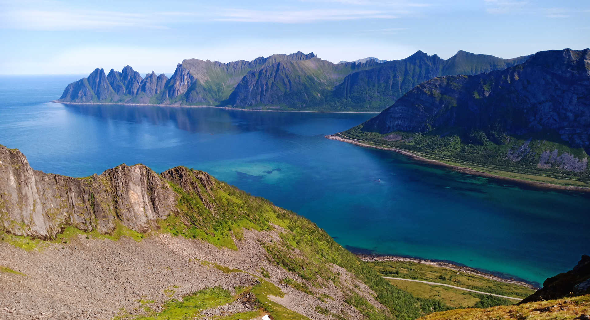 Dans les fjords de Norvège, Senja