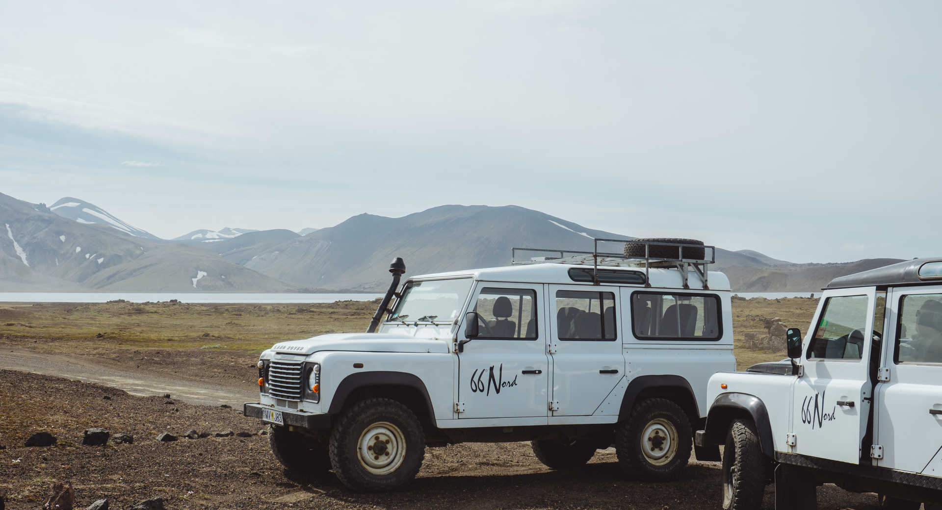 Defender voiture 66°Nord Islande été © Touchard-Pinson Alison Defender voiture 66°Nord Islande été
